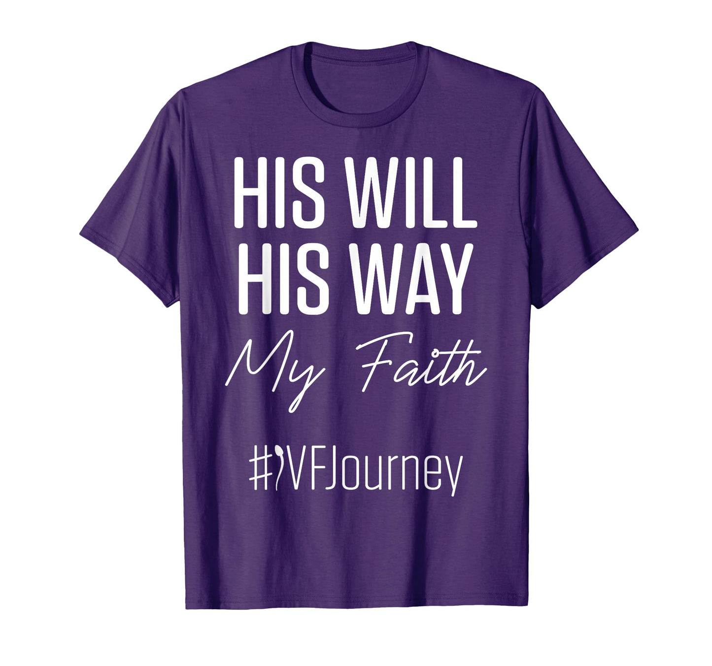 Ivf Gift Warrior Dad Mom Faith Transfer T-Shirt - Graphic Print for Adults - T-Shirt, Sweatshirt, Hoodie