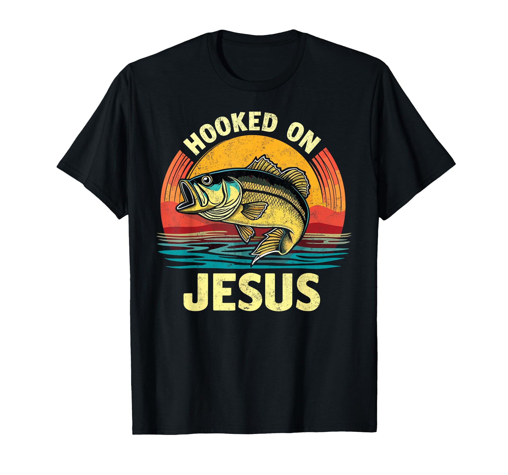 Hooked Jesus Bible Verse Christian T-Shirt - Aesthetic Graphic Men Women - T-Shirt, Sweatshirt, Hoodie