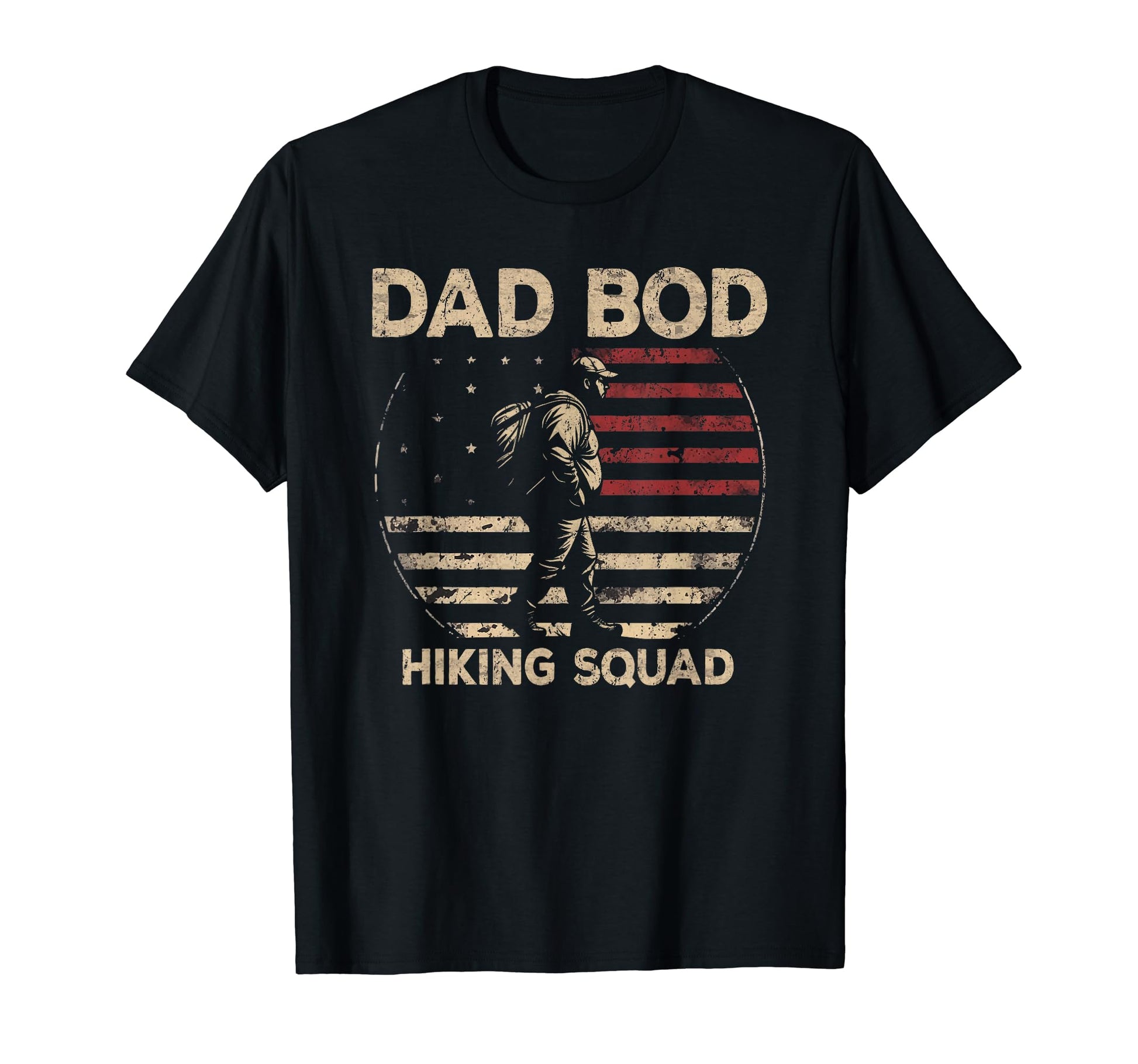 Dad Bod Hiking Squad Hiking Dad Us T-Shirt - Aesthetic Graphic Men Women - T-Shirt, Sweatshirt, Hoodie