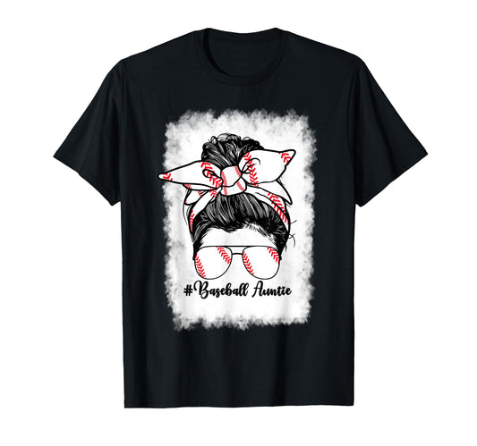 Baseball Aunt My Favorite Player Calls T-Shirt - Novelty Apparel Men Women - T-Shirt, Sweatshirt, Hoodie