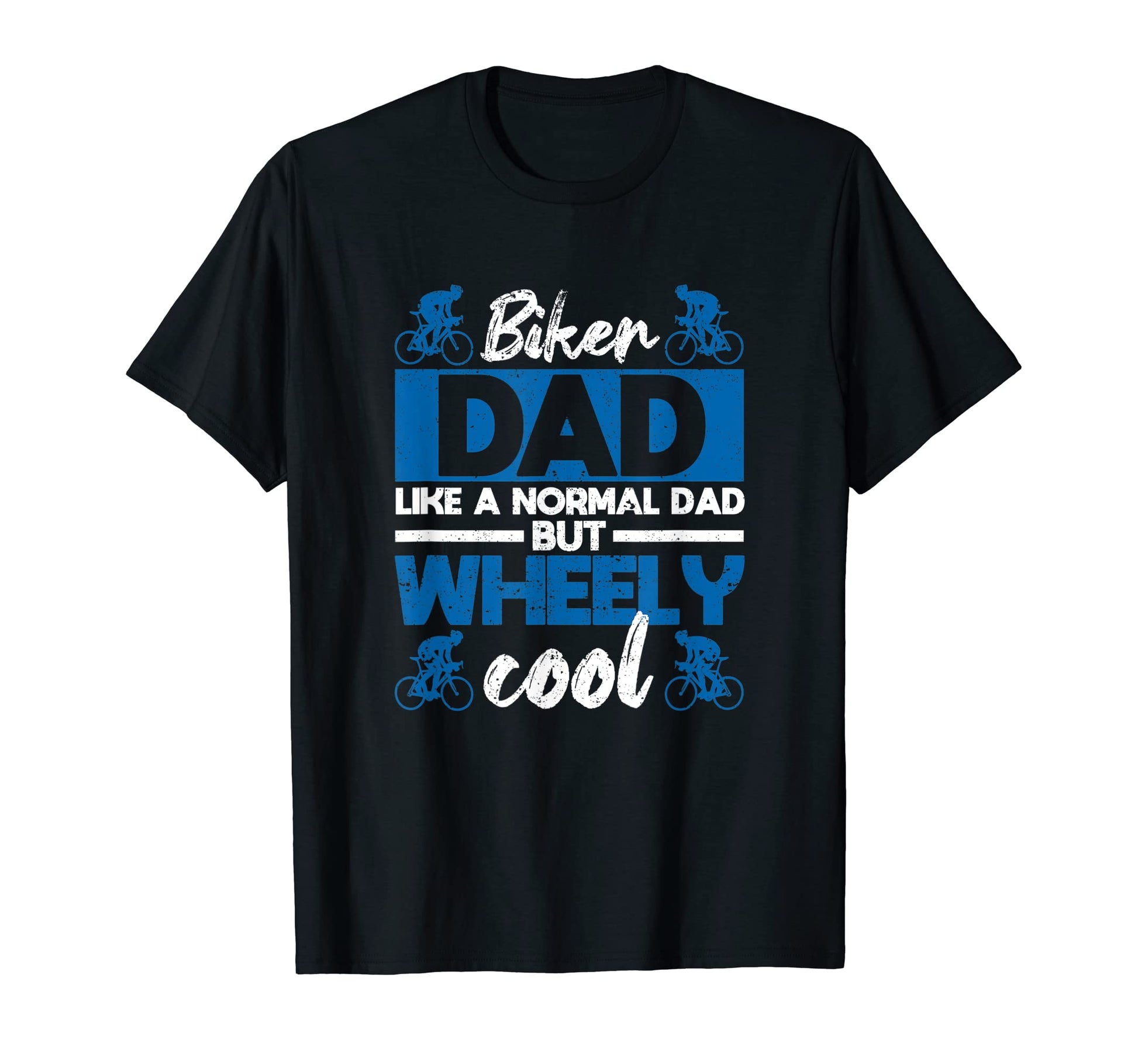 Mens Biker Dad Like Normal Dad But T-Shirt - Custom Art Print Men Women - T-Shirt, Sweatshirt, Hoodie
