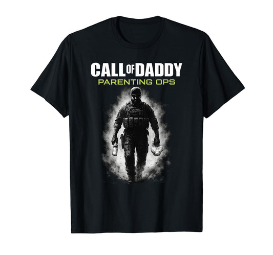 Call Daddy Parenting Ops Fathers Day T-Shirt - Graphic Print for Adults - T-Shirt, Sweatshirt, Hoodie