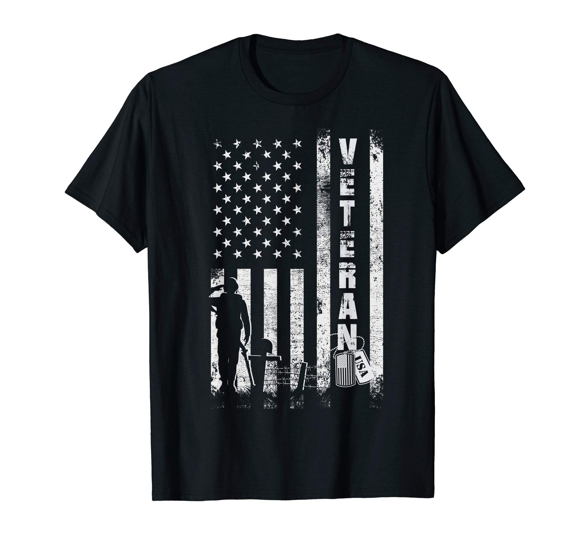 Flag Us Army Veteran Soldier Gifts T-Shirt - Streetwear Style Unisex - T-Shirt, Sweatshirt, Hoodie