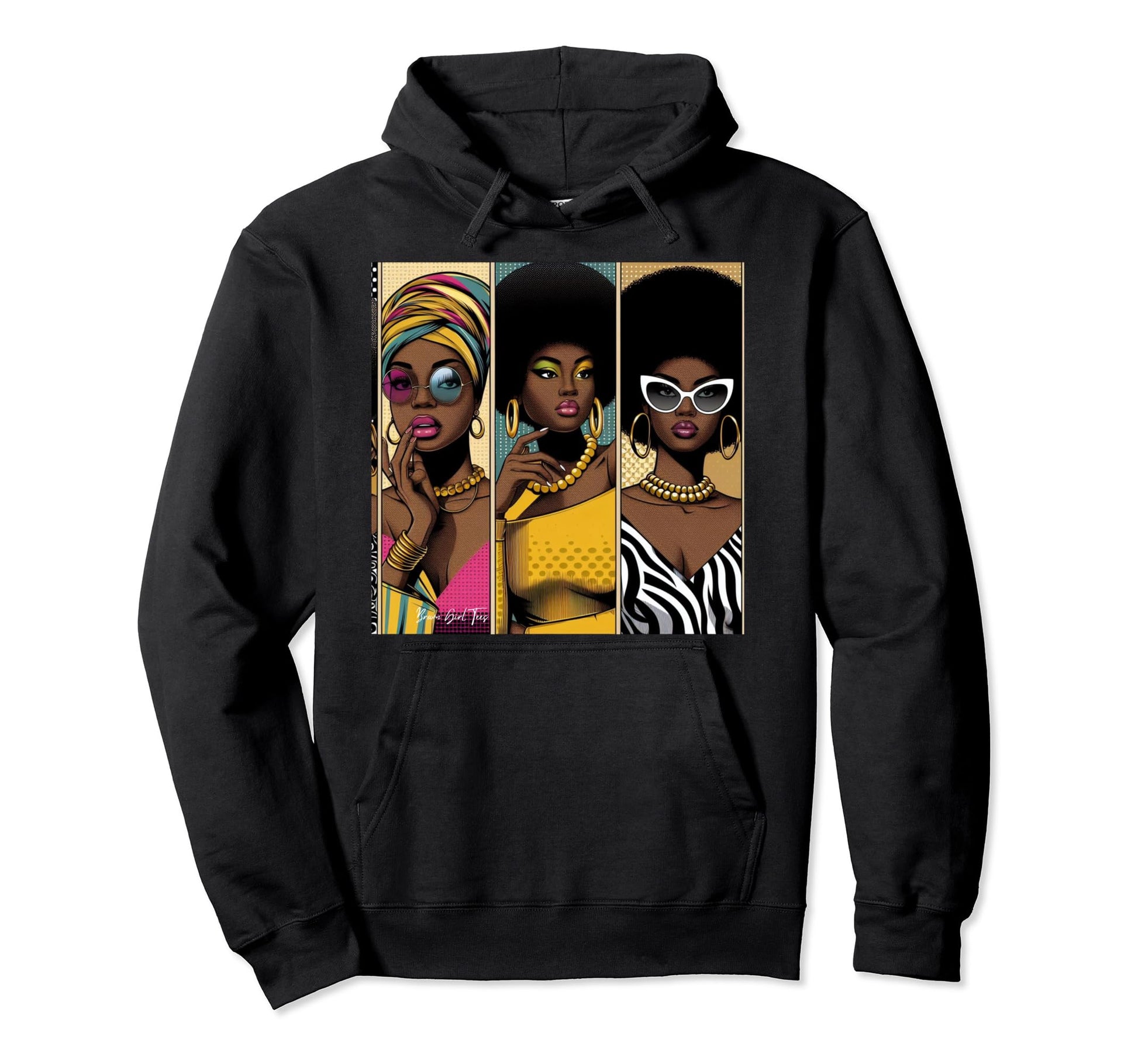Pop Art Sisters Hoodie - Aesthetic Graphic Unisex - T-Shirt, Sweatshirt, Hoodie