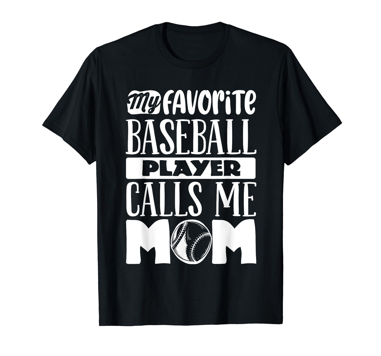 Baseball Mom Baseball Lover T-Shirt - Casual Everyday Wear for Adults - T-Shirt, Sweatshirt, Hoodie