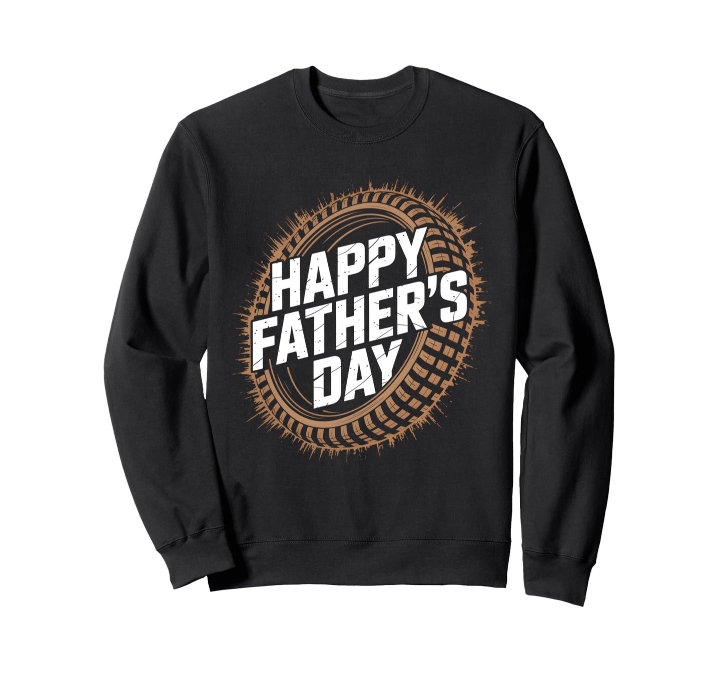 Happy Fathers Day Rider Dad Sweatshirt - Casual Everyday Wear Unisex - T-Shirt, Sweatshirt, Hoodie