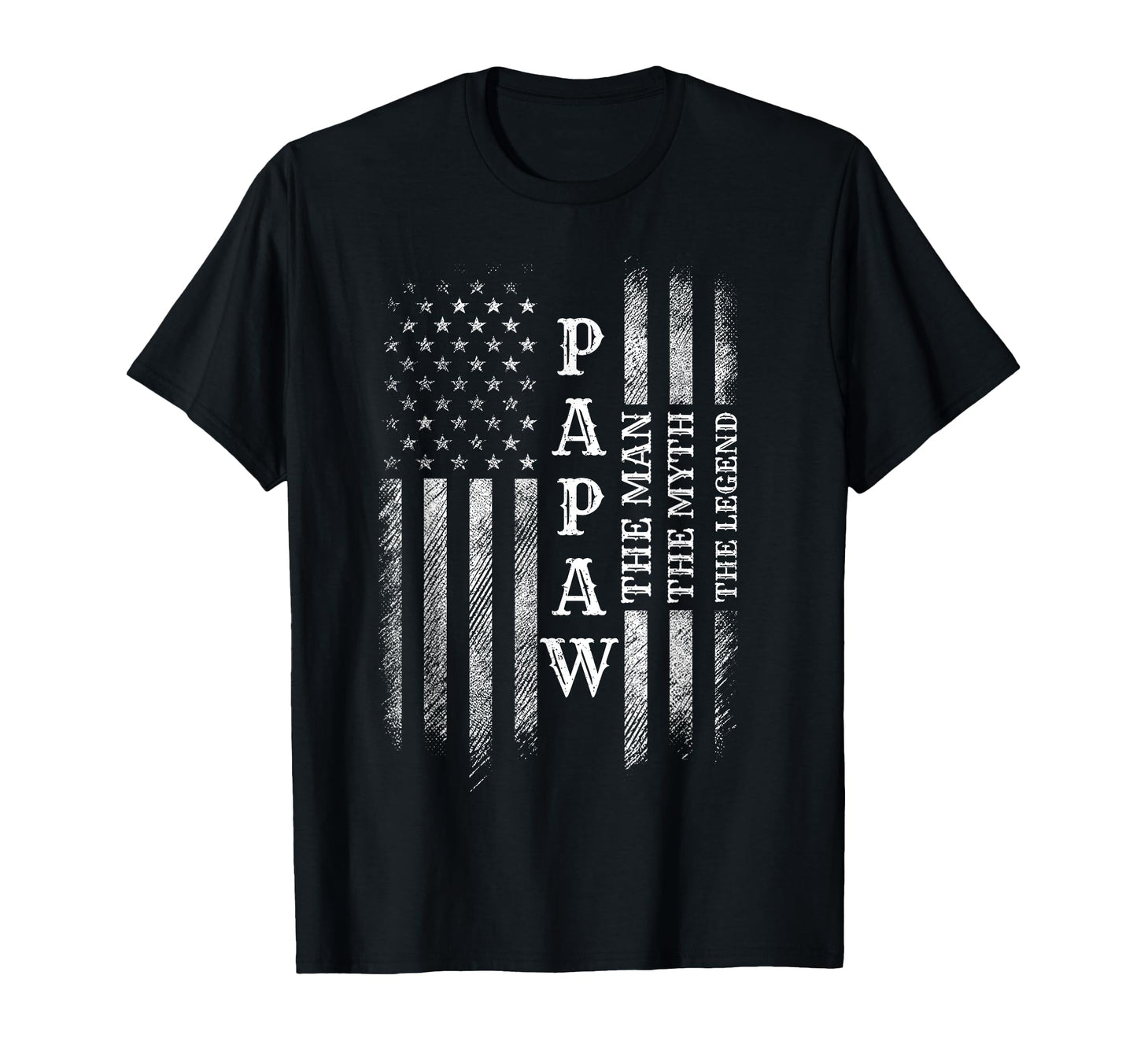 Papaw Myth Legend Dad Grandpa T-Shirt - Minimalist Print Men Women - T-Shirt, Sweatshirt, Hoodie