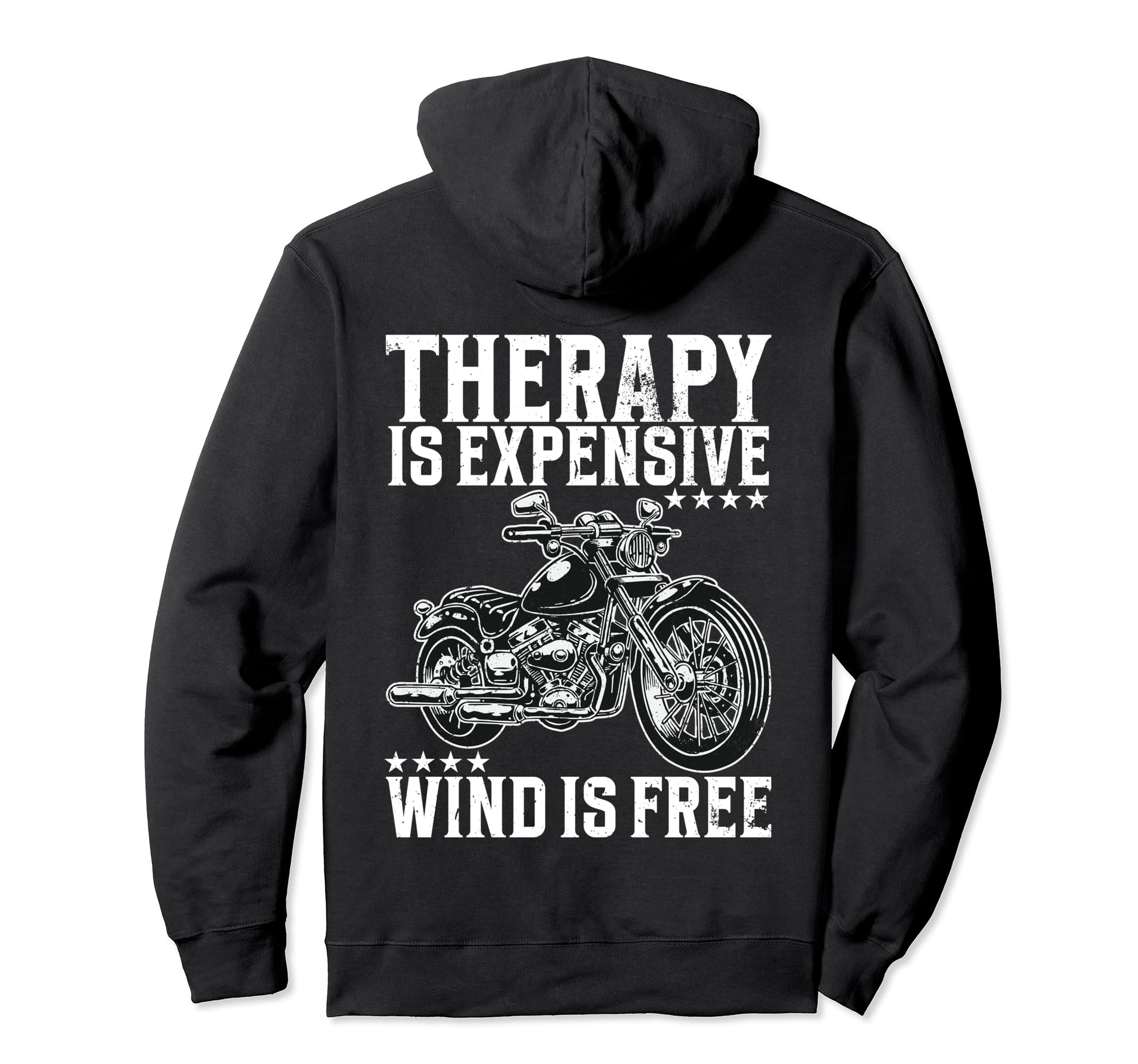 Therapy Is Expensive Wind Is Free Hoodie - Trendy Graphic Men Women - T-Shirt, Sweatshirt, Hoodie