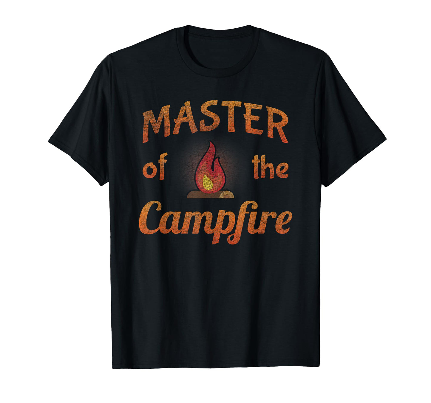 Master Campfire Camper Dad Camping T-Shirt - Custom Art Print Men Women - T-Shirt, Sweatshirt, Hoodie