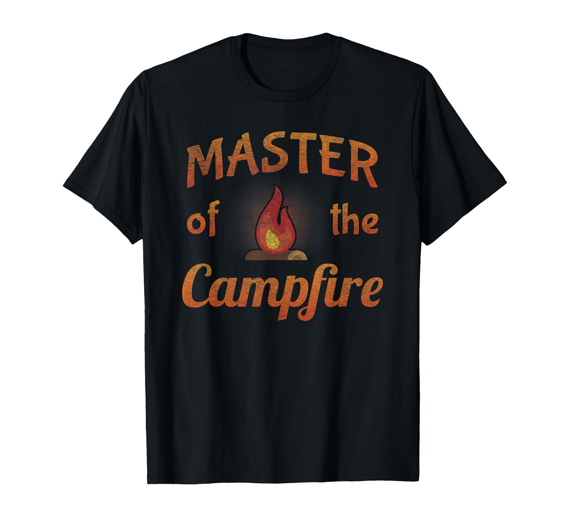 Master Campfire Camper Dad Camping T-Shirt - Custom Art Print Men Women - T-Shirt, Sweatshirt, Hoodie