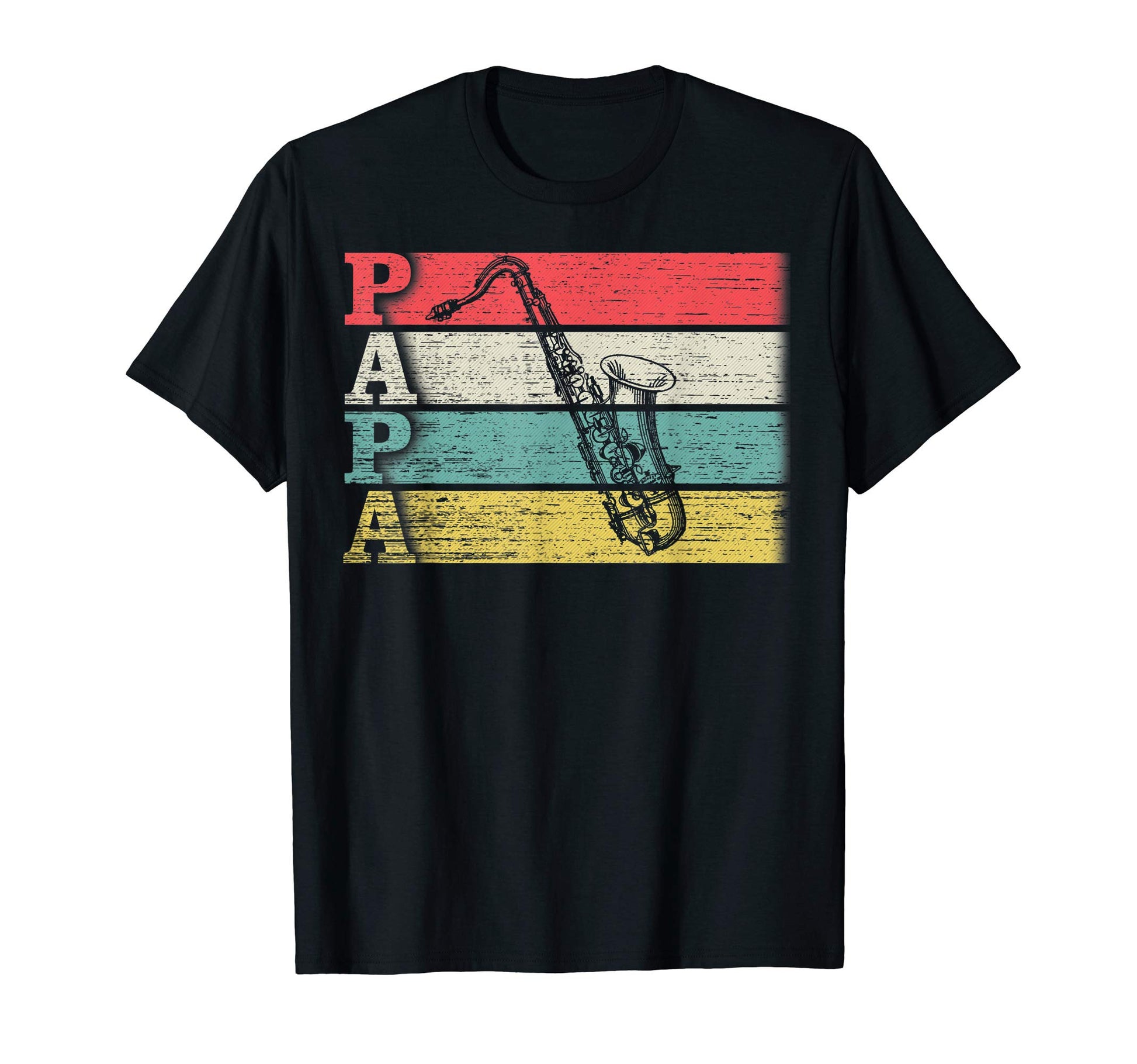 Saxophone Papa Saxophonist Musician T-Shirt - Fun Novelty Design Unisex - T-Shirt, Sweatshirt, Hoodie