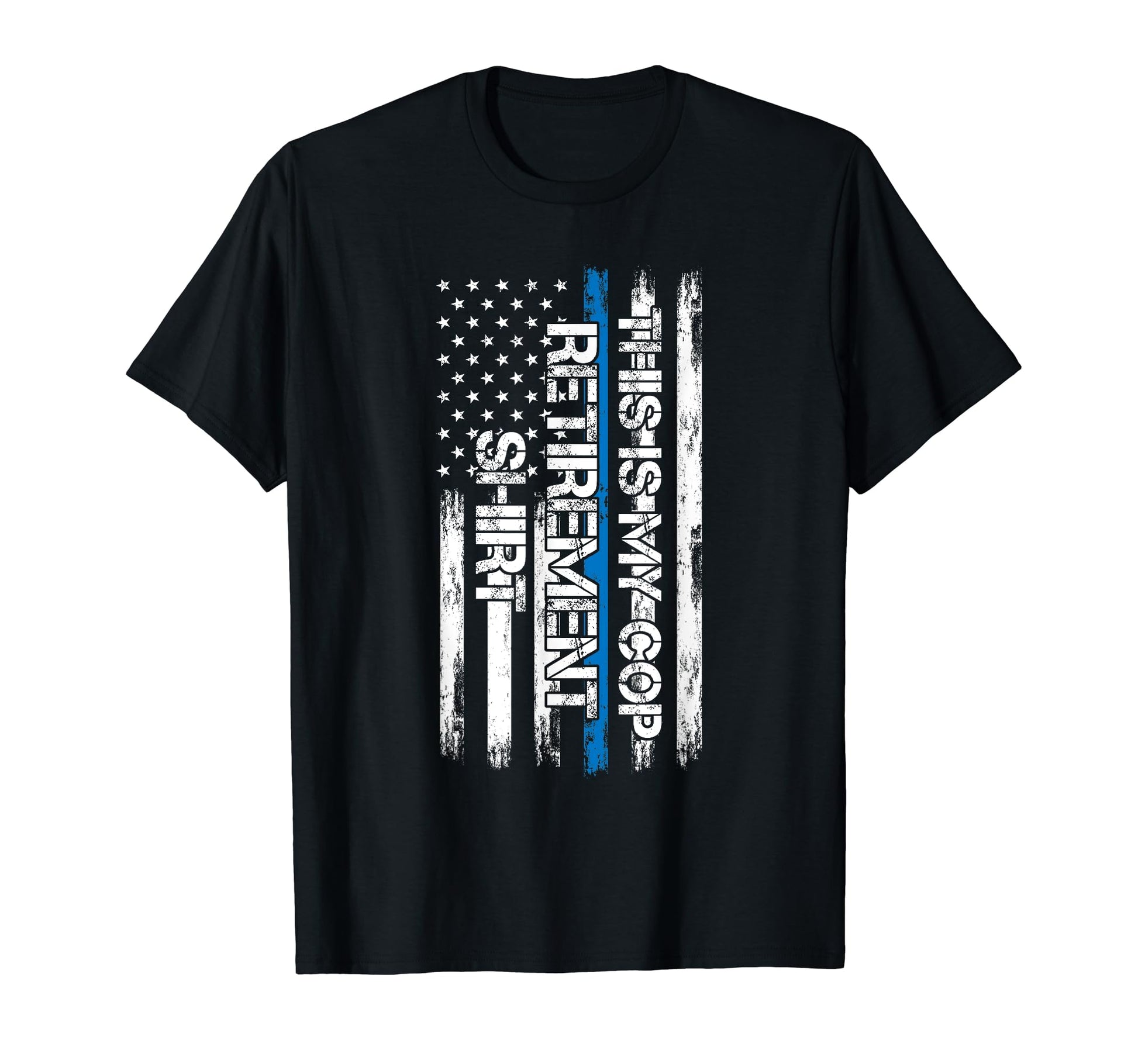 Cop Dad Just Like Regular Dad Except T-Shirt - Casual Everyday Wear Unisex - T-Shirt, Sweatshirt, Hoodie