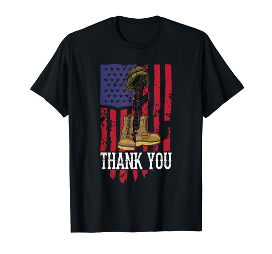 American Usa Fathers Veteran Retired Dad T-Shirt - Streetwear Style Unisex - T-Shirt, Sweatshirt, Hoodie