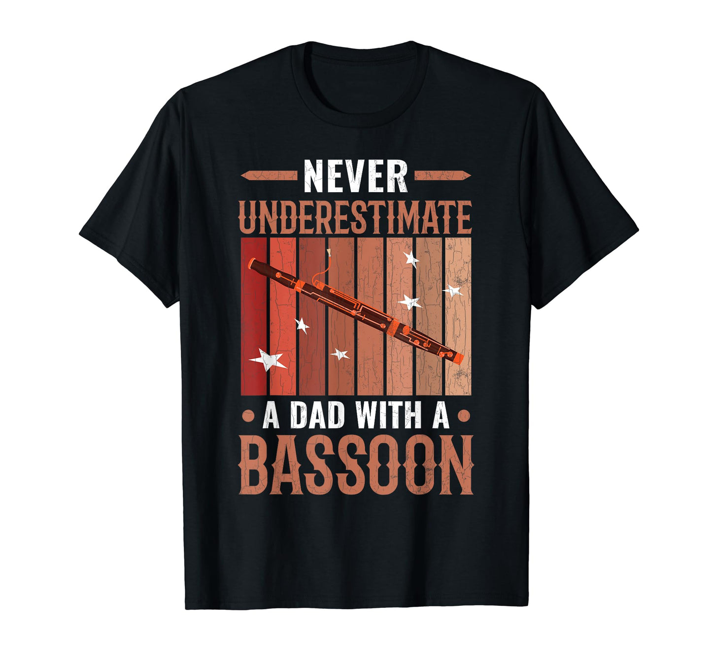 Dad Bassoon Funny Musician Music Lover T-Shirt - Trendy Graphic for Adults - T-Shirt, Sweatshirt, Hoodie