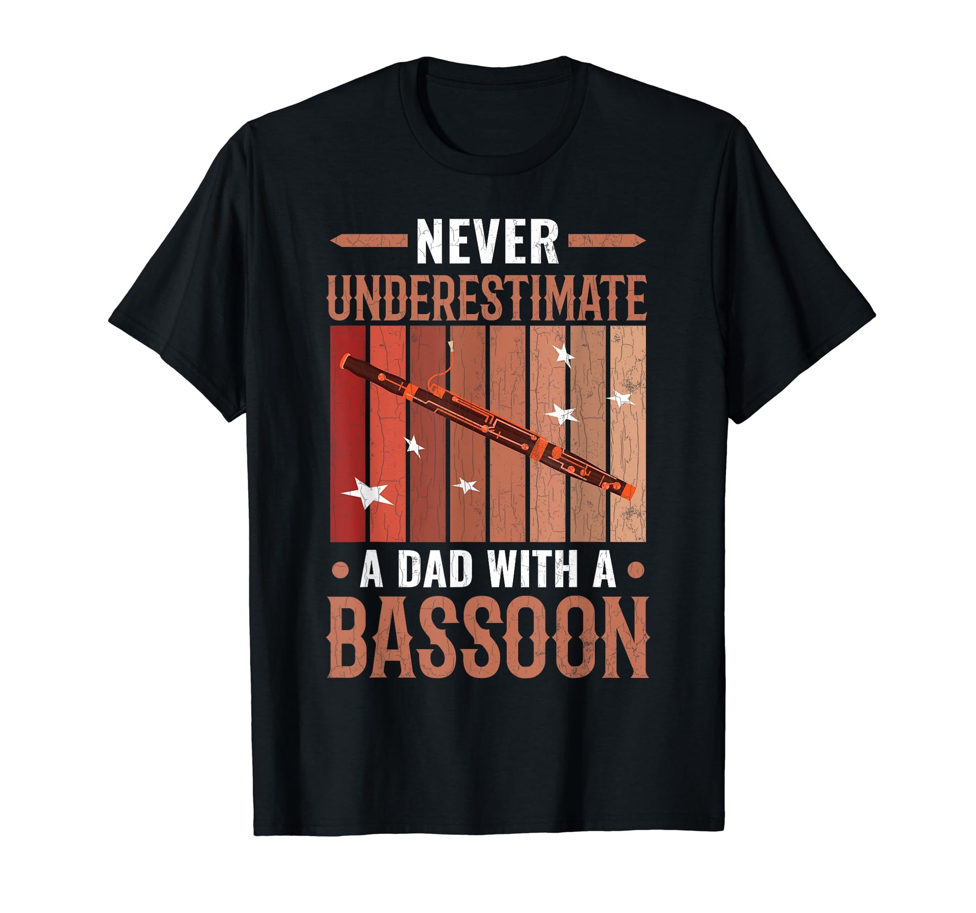 Dad Bassoon Funny Musician Music Lover T-Shirt - Trendy Graphic for Adults - T-Shirt, Sweatshirt, Hoodie