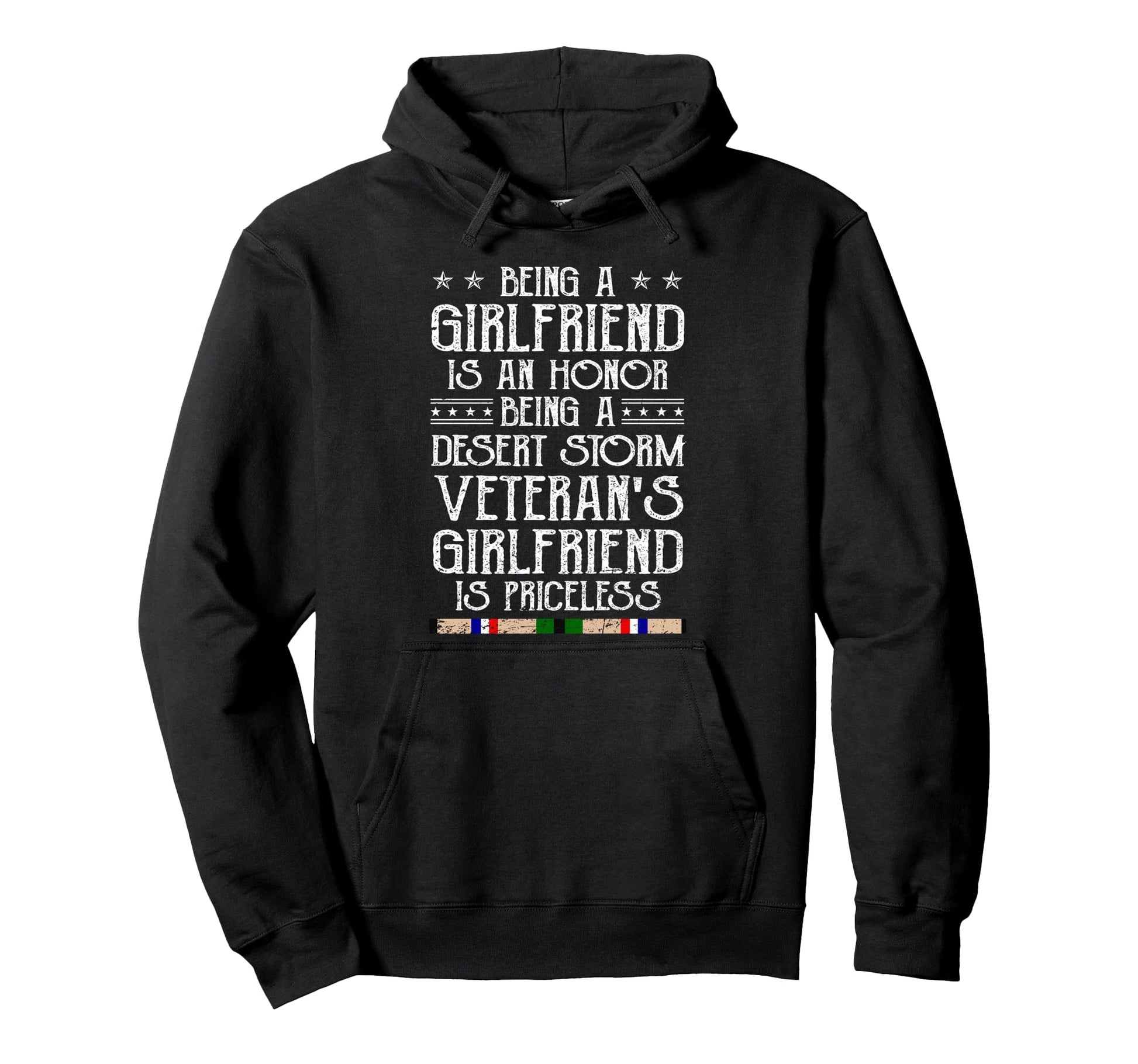 Proud Desert Storm Veteran Girlfriend Hoodie - Custom Art Print Unisex - T-Shirt, Sweatshirt, Hoodie