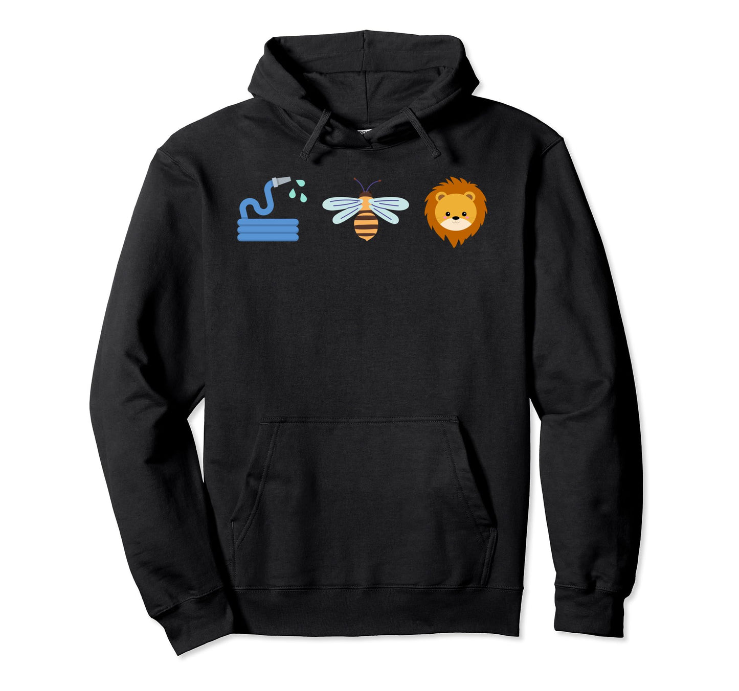Hoes Bee Lion Funny Dad Husband Son Hoodie - Aesthetic Graphic Unisex - T-Shirt, Sweatshirt, Hoodie