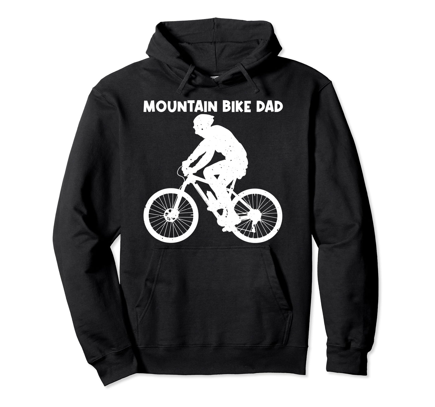 Mountain Bike Dad Father Mtb Mountain Hoodie - Trendy Graphic Unisex - T-Shirt, Sweatshirt, Hoodie