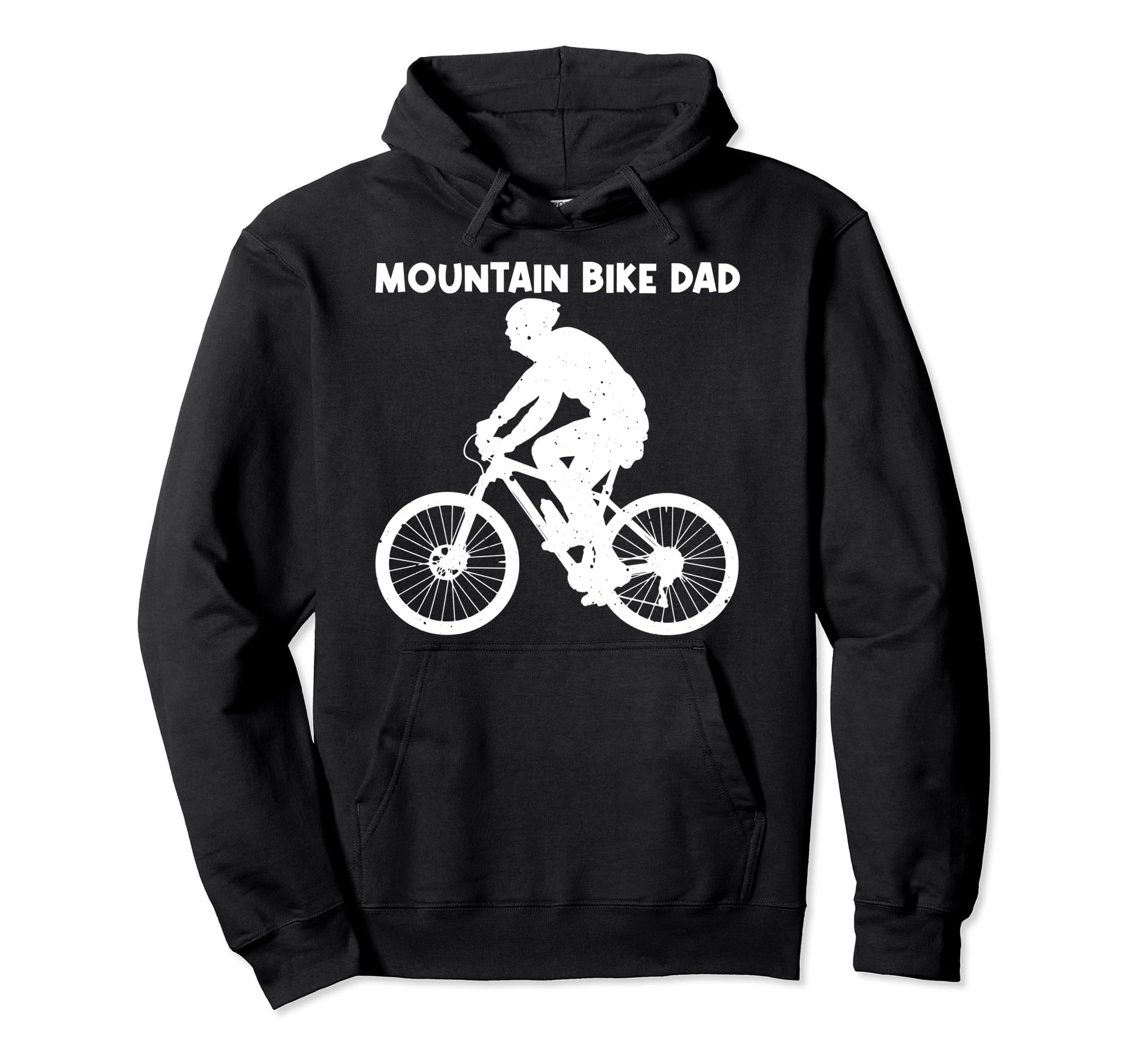 Mountain Bike Dad Father Mtb Mountain Hoodie - Trendy Graphic Unisex - T-Shirt, Sweatshirt, Hoodie