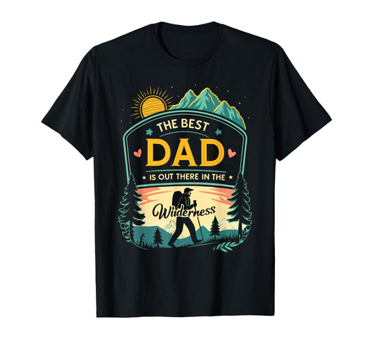 Campfire Adventure Best Dad Hiking T-Shirt - Aesthetic Graphic for Adults - T-Shirt, Sweatshirt, Hoodie