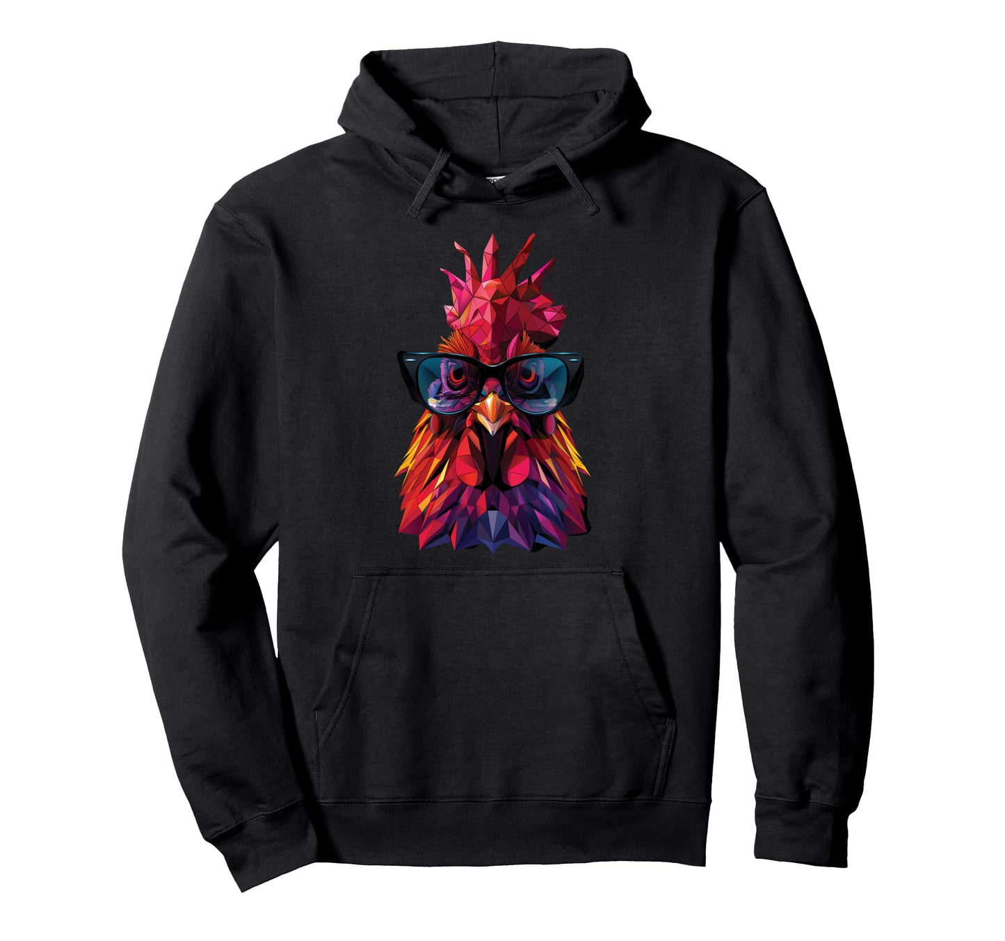 Chicken Dad Mom Sunglasses Chicken Hoodie - Streetwear Style for Adults - T-Shirt, Sweatshirt, Hoodie