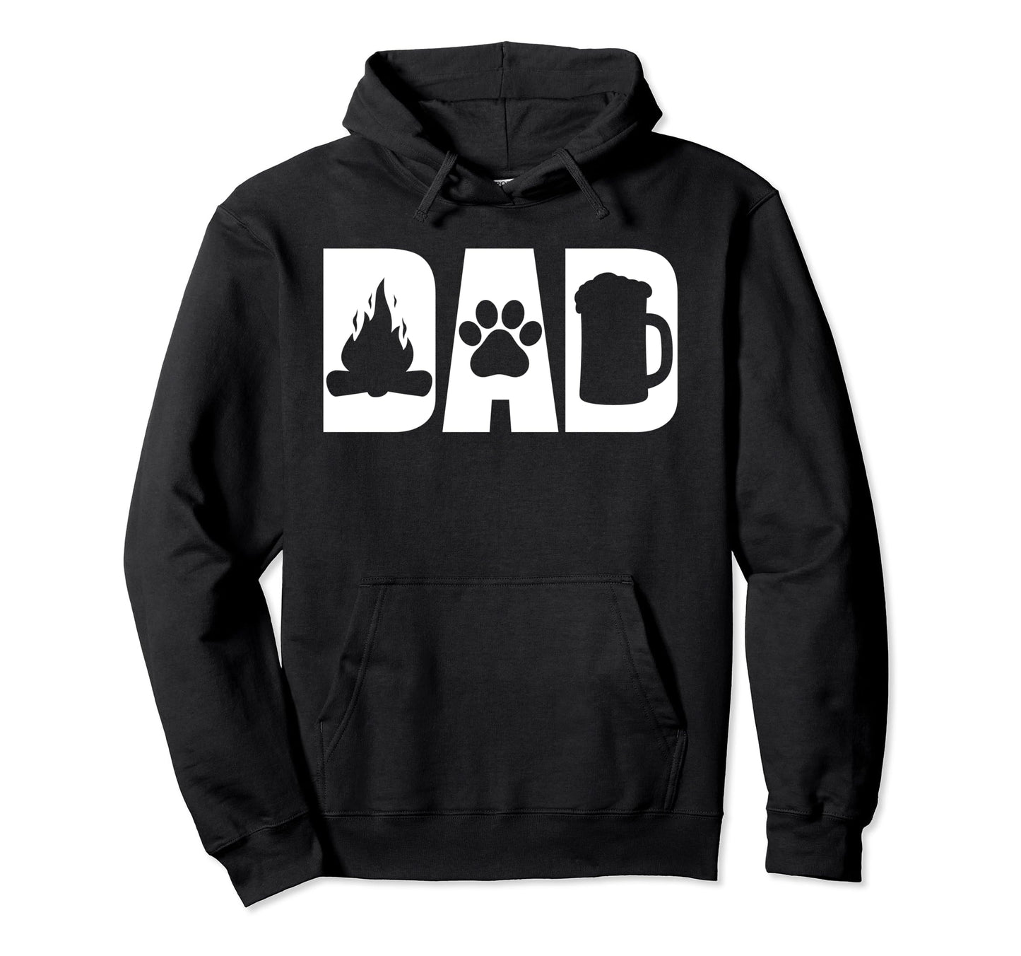 Best Camping Beer Lovin Dog Dad Camper Hoodie - Trendy Graphic for Adults - T-Shirt, Sweatshirt, Hoodie