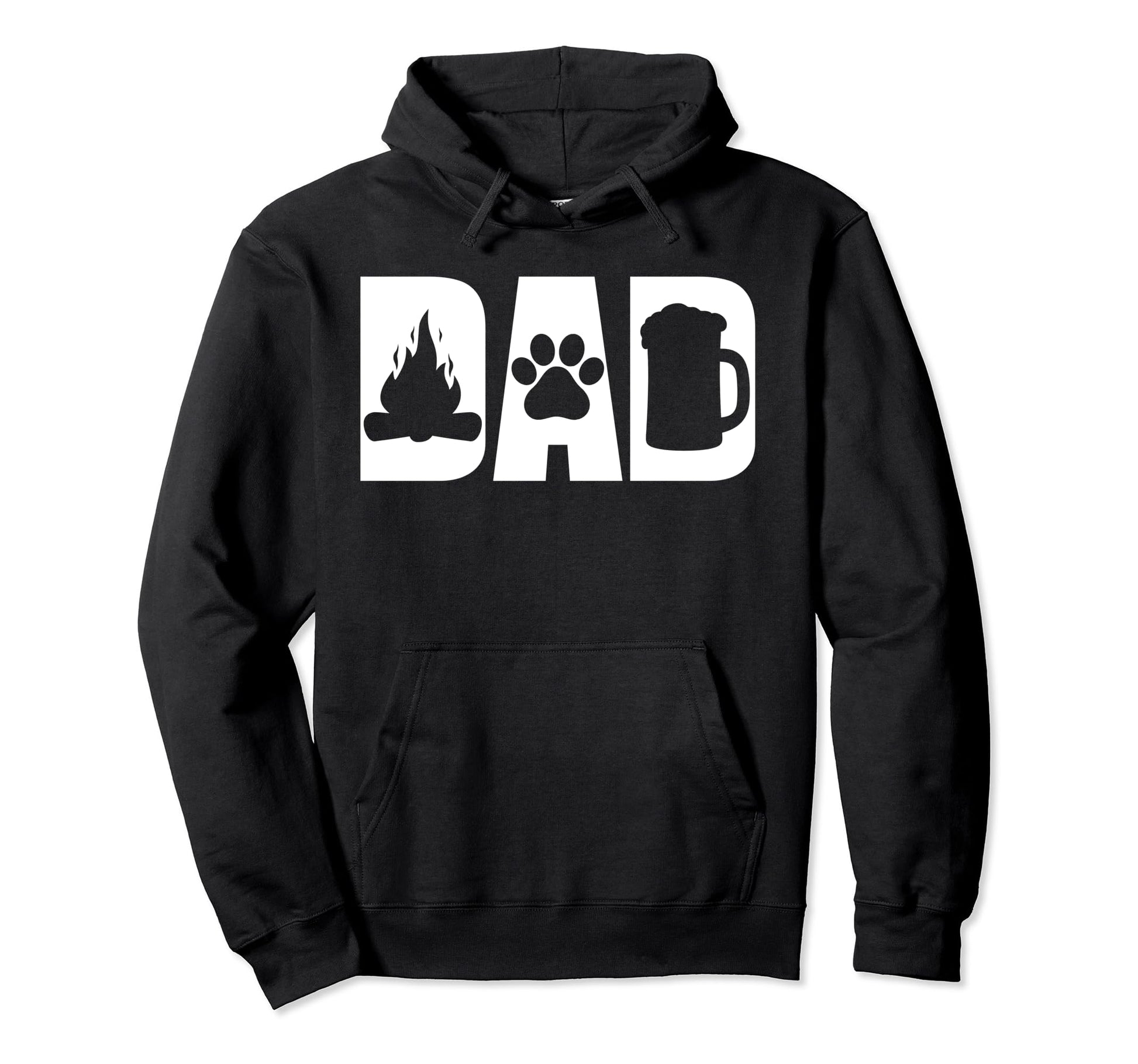 Best Camping Beer Lovin Dog Dad Camper Hoodie - Trendy Graphic for Adults - T-Shirt, Sweatshirt, Hoodie