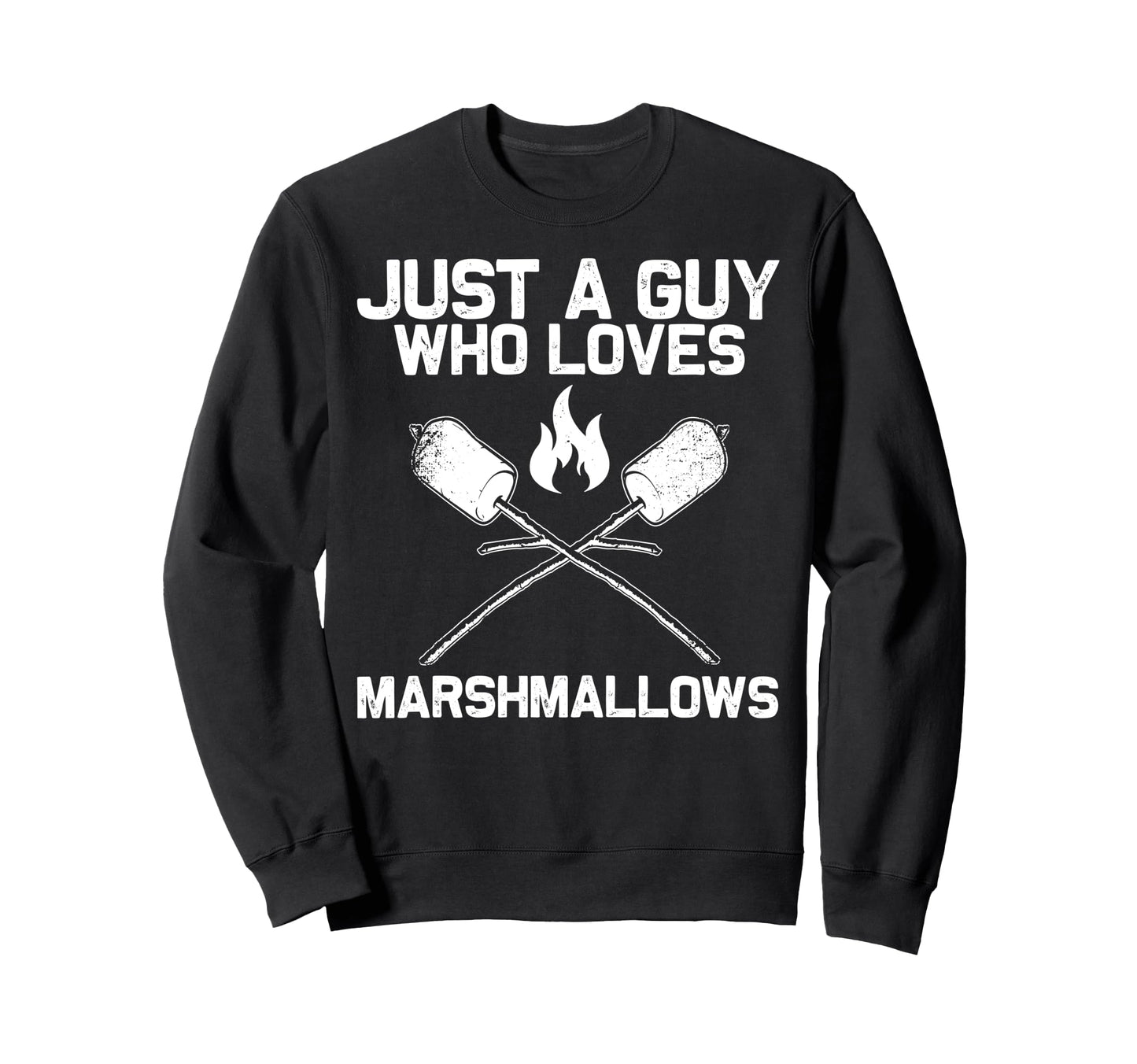 Marshmallow Dad Marshmallows Sweatshirt - Fun Novelty Design Men Women - T-Shirt, Sweatshirt, Hoodie