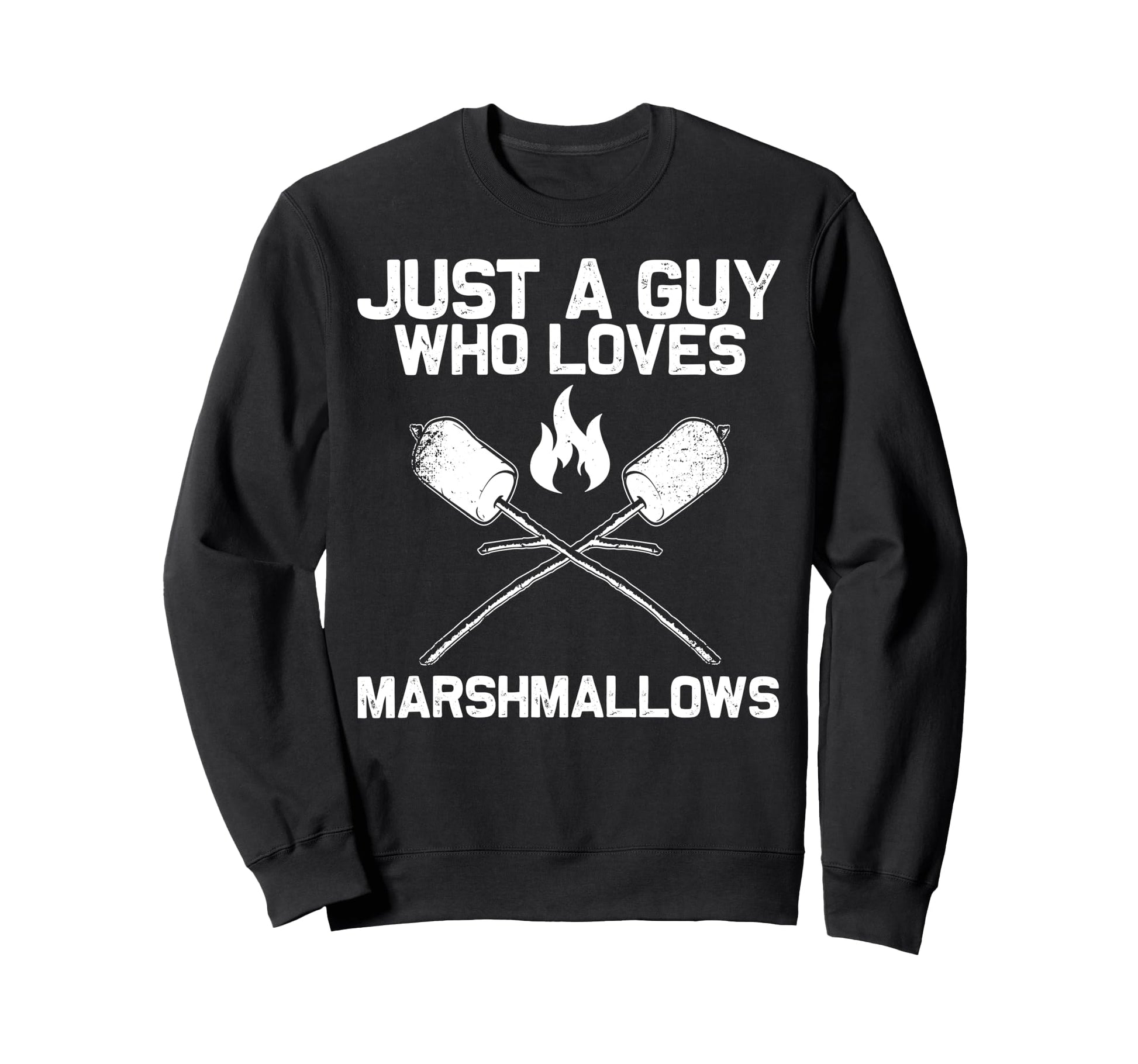 Marshmallow Dad Marshmallows Sweatshirt - Fun Novelty Design Men Women - T-Shirt, Sweatshirt, Hoodie