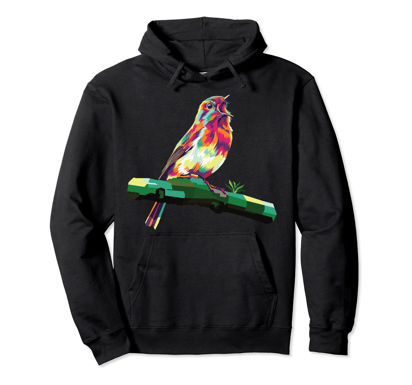Colorful Berd Pop Art Lovers Birds Hoodie - Aesthetic Graphic Unisex - T-Shirt, Sweatshirt, Hoodie