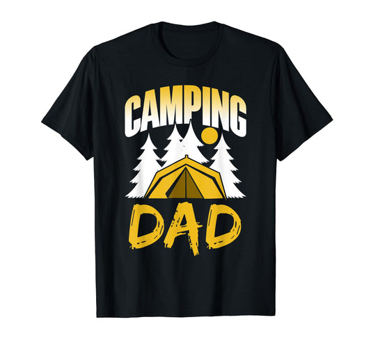 Camping Dad Campsite Campfire Camper T-Shirt - Streetwear Style for Adults - T-Shirt, Sweatshirt, Hoodie