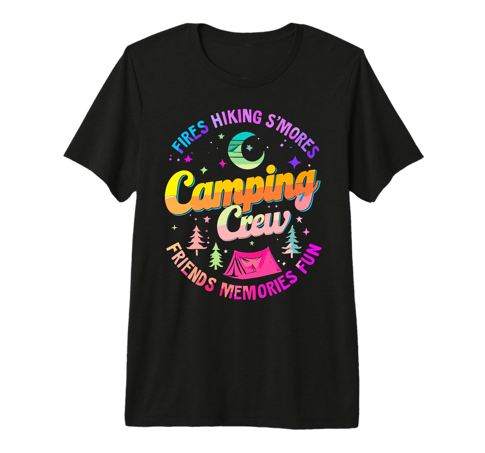 Camping Crew Group Matching Funny T-Shirt - Novelty Apparel Men Women - T-Shirt, Sweatshirt, Hoodie