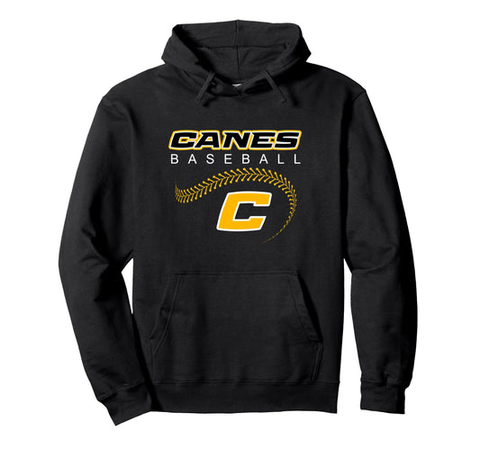 As Canes Baseball Sports Hoodie - Trendy Graphic Unisex - T-Shirt, Sweatshirt, Hoodie