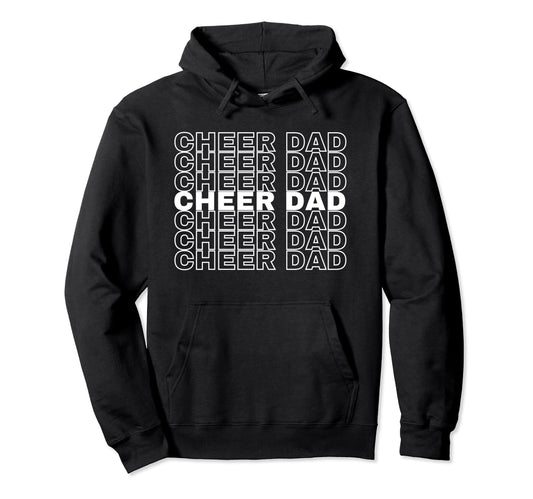Cheerleader Dad Text Tshirts T-Shirt - Casual Everyday Wear Unisex - T-Shirt, Sweatshirt, Hoodie