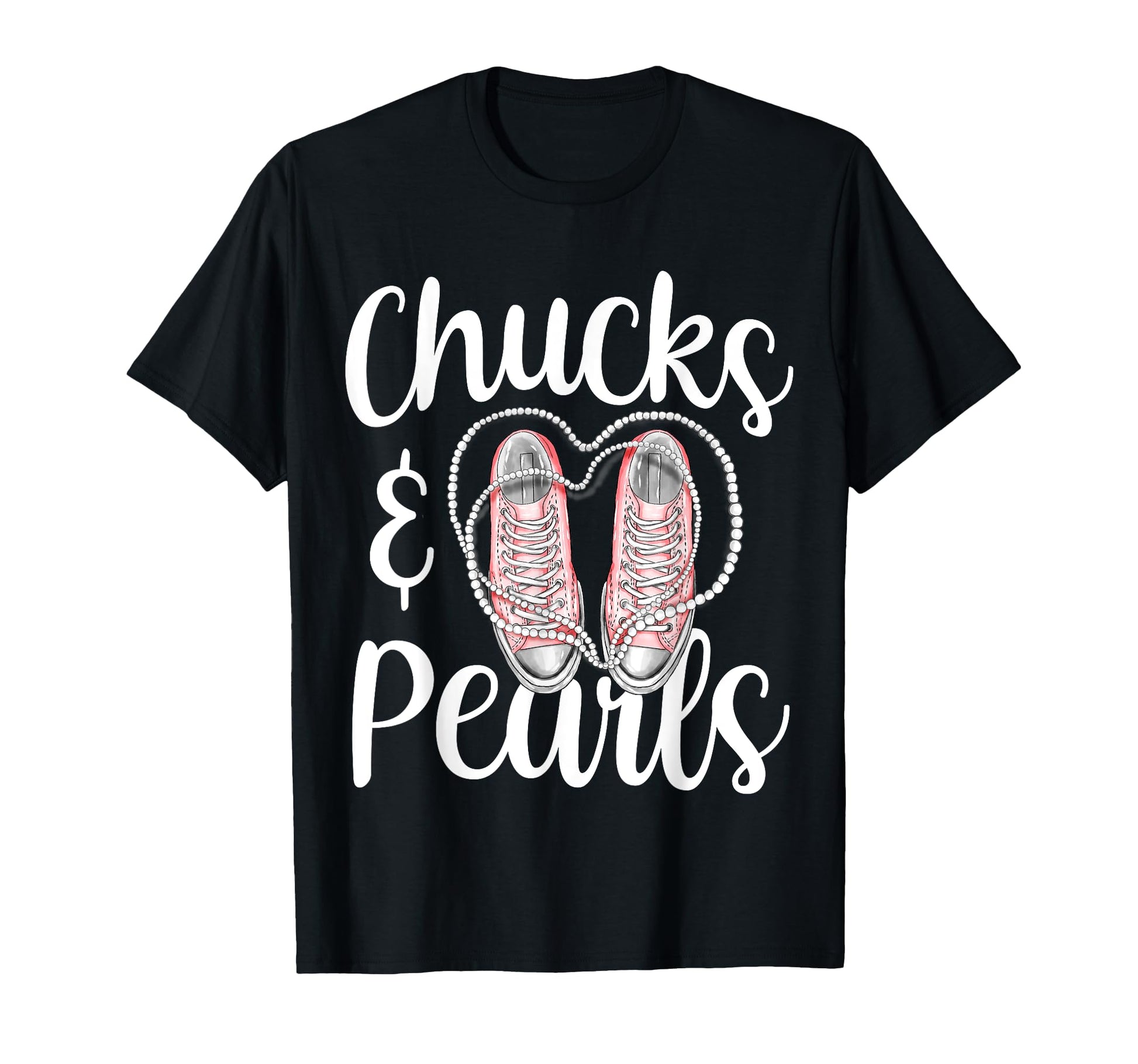 Chucks And Pearls 2021 Gift Kamala T-Shirt - Unique Graphic Men Women - T-Shirt, Sweatshirt, Hoodie