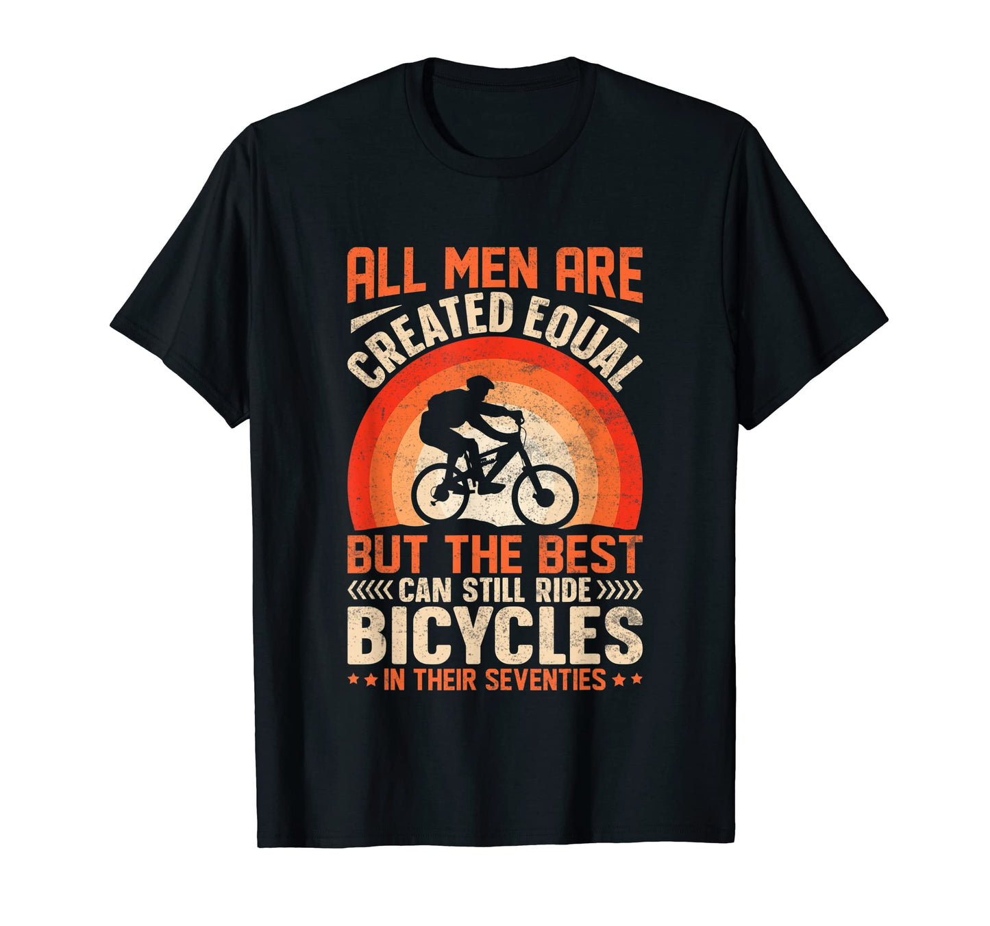 Mens Bike All Equal But Best T-Shirt - Casual Everyday Wear for Adults - T-Shirt, Sweatshirt, Hoodie