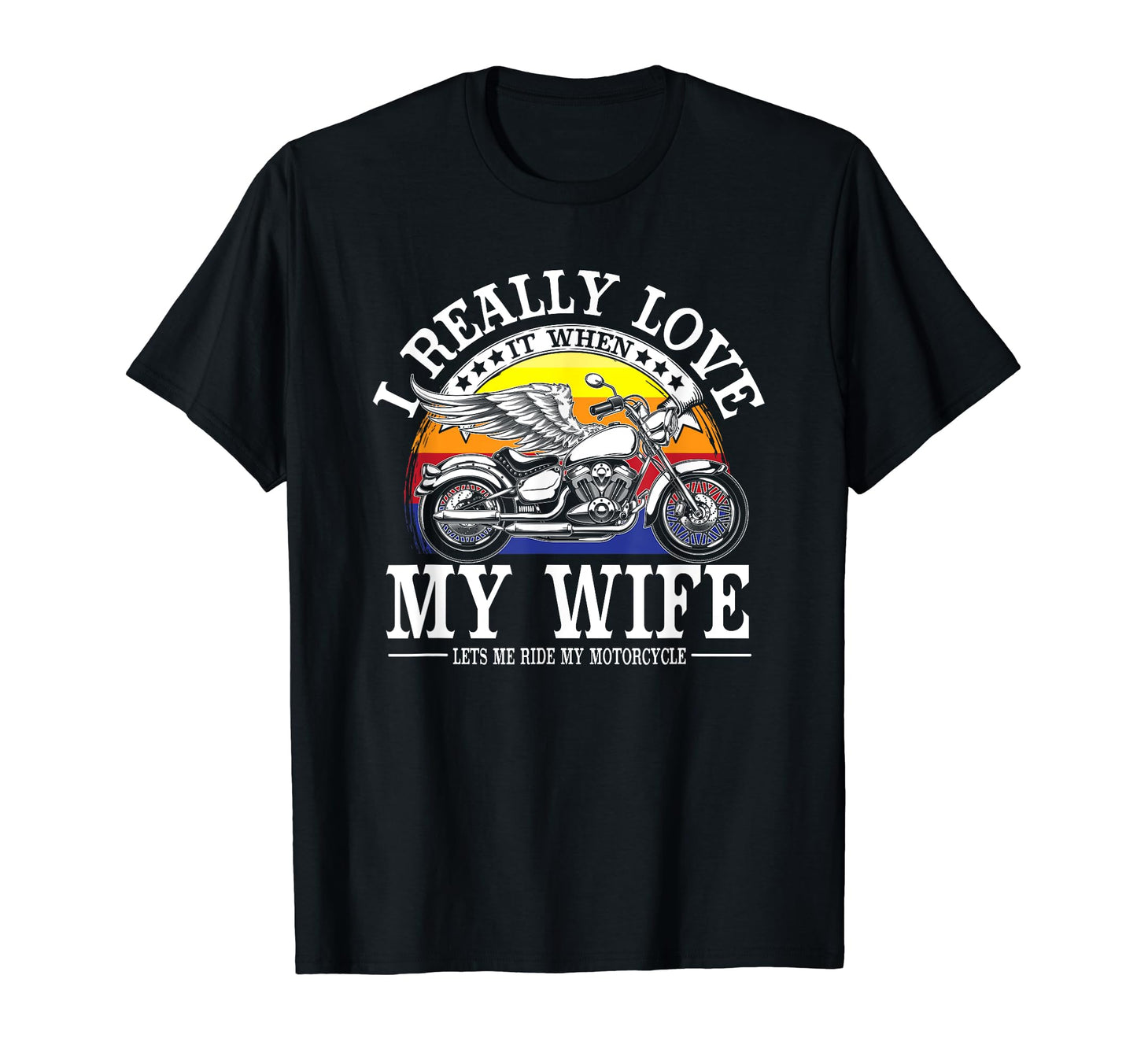 Funny Biker Motorcycle Rider T-Shirt - Fun Novelty Design for Adults - T-Shirt, Sweatshirt, Hoodie
