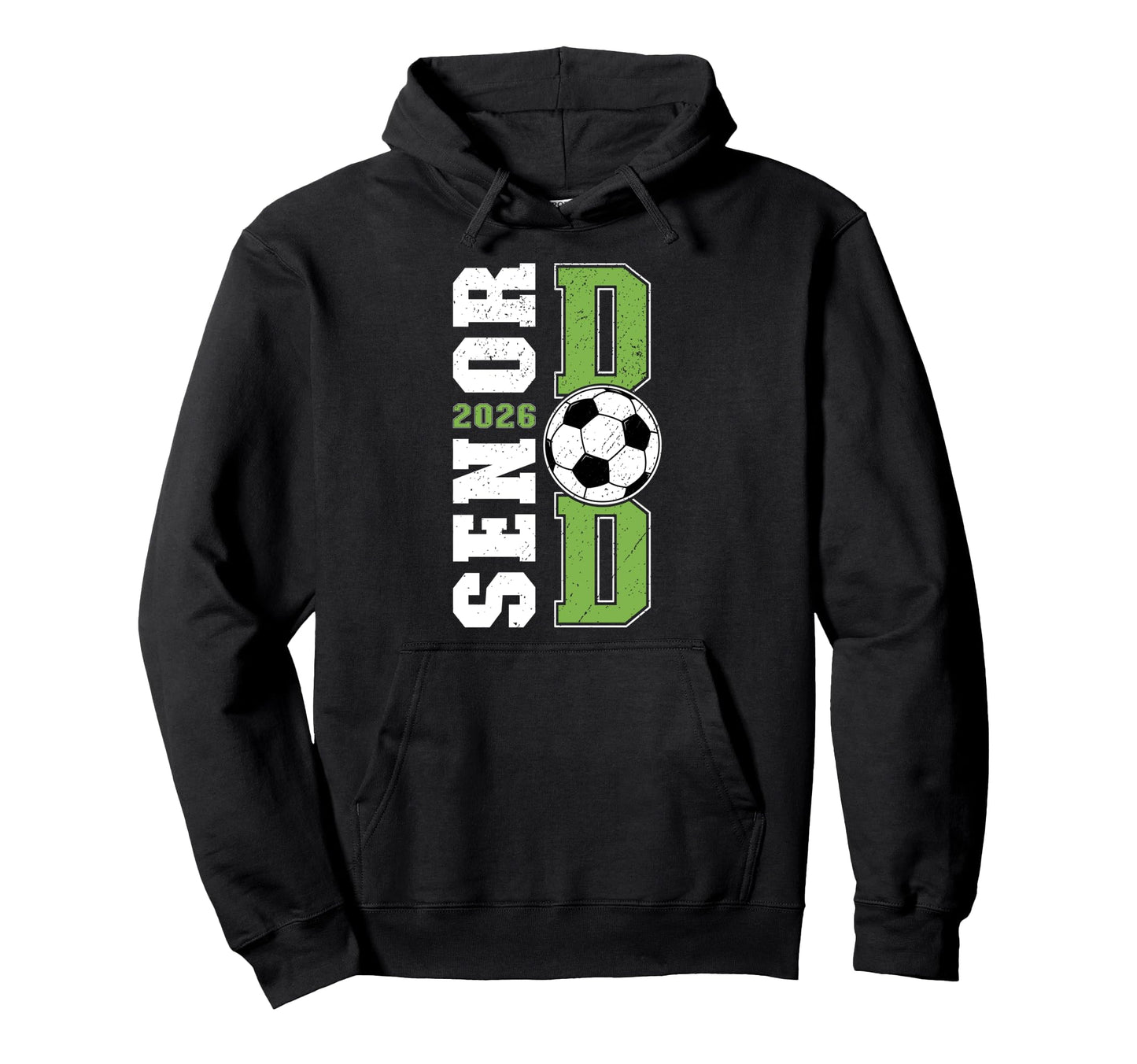 Soccer Senior Dad Senior Soccer Player Hoodie - Custom Art Print Men Women - T-Shirt, Sweatshirt, Hoodie