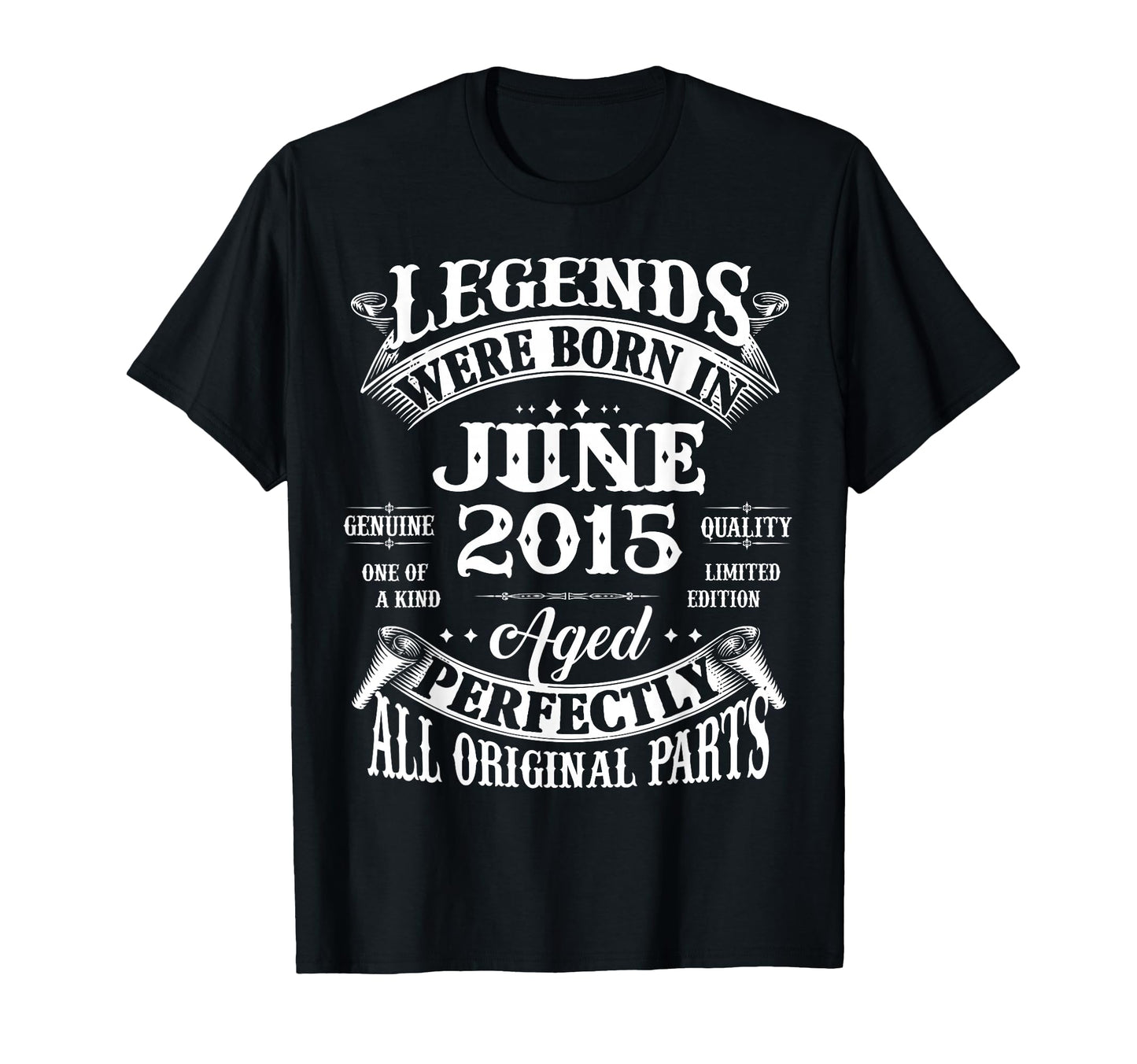11Th Birthday Gift Legend Born June T-Shirt - Graphic Print for Adults - T-Shirt, Sweatshirt, Hoodie