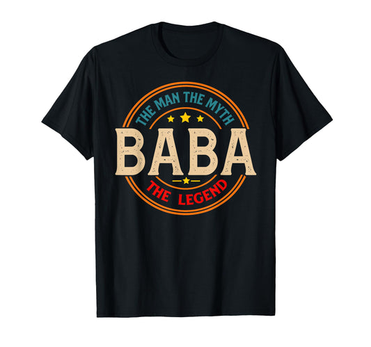 Baba Legend Funny Baba Fathers Day T-Shirt - Aesthetic Graphic Unisex - T-Shirt, Sweatshirt, Hoodie