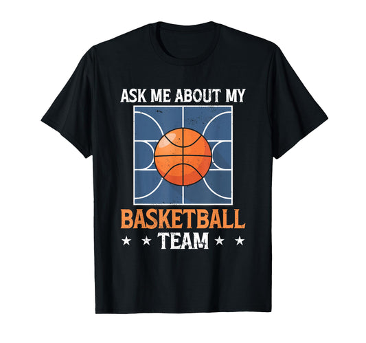 Basketball Coach Gift From Team Sweatshirt - Aesthetic Graphic Unisex - T-Shirt, Sweatshirt, Hoodie
