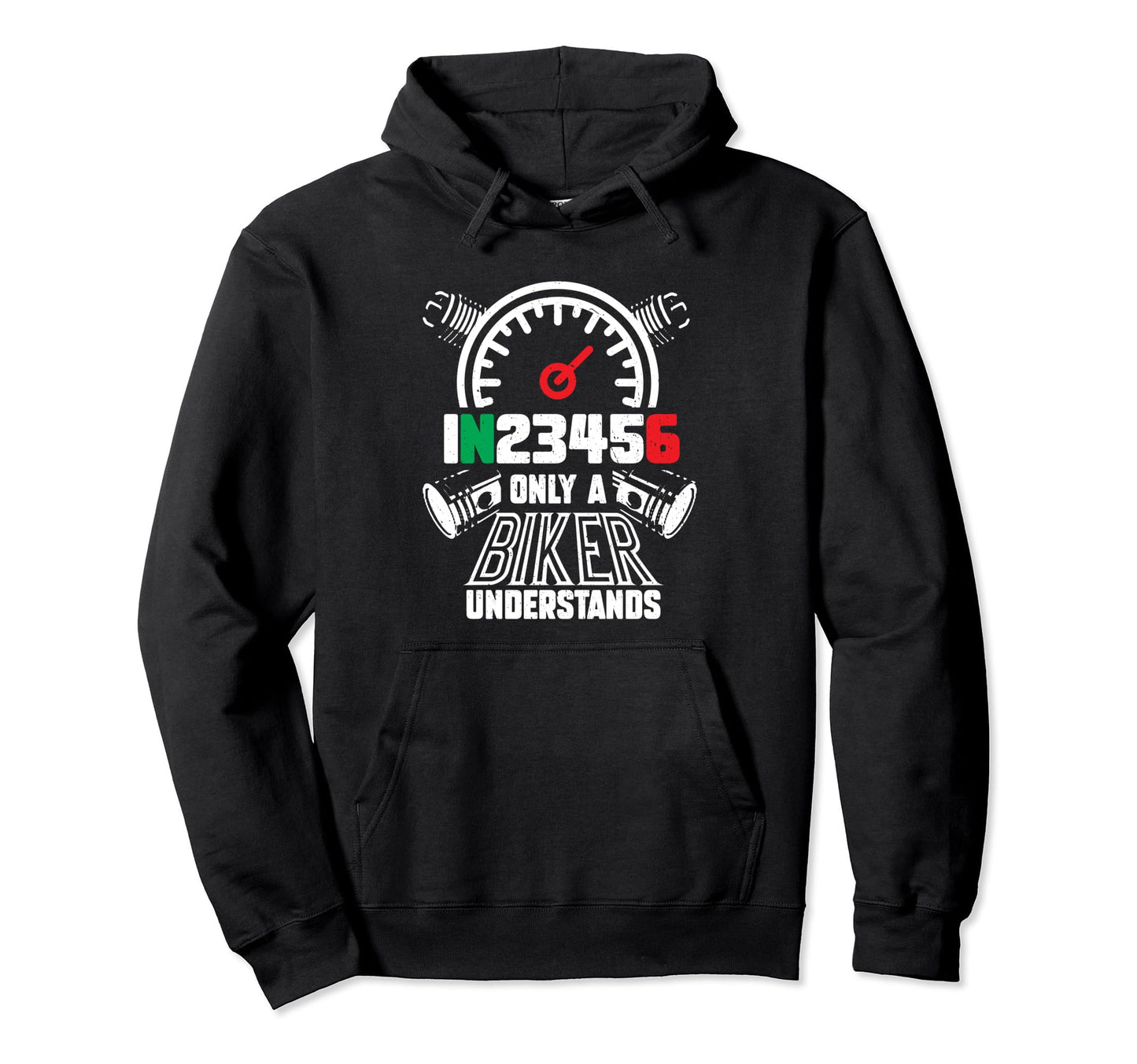 Biker Motorcycle Rider Dad Papa Road Hoodie - Novelty Apparel for Adults - T-Shirt, Sweatshirt, Hoodie