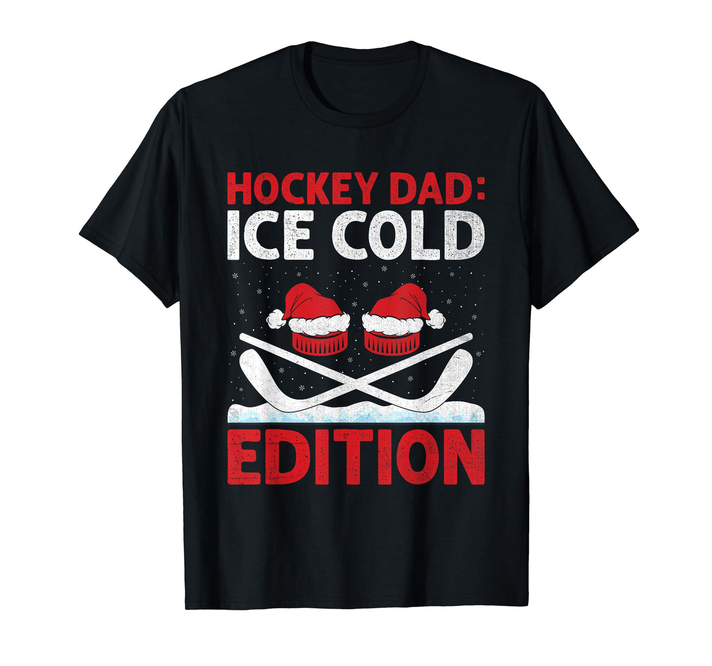 Ice Hockey Dad Player Pucking Coach T-Shirt - Unique Graphic Men Women - T-Shirt, Sweatshirt, Hoodie