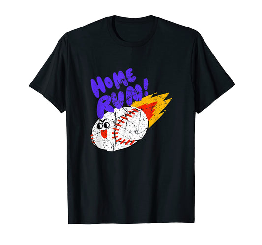 Baseball Home Run Game Player Mom Dad T-Shirt - Trendy Graphic Men Women - T-Shirt, Sweatshirt, Hoodie