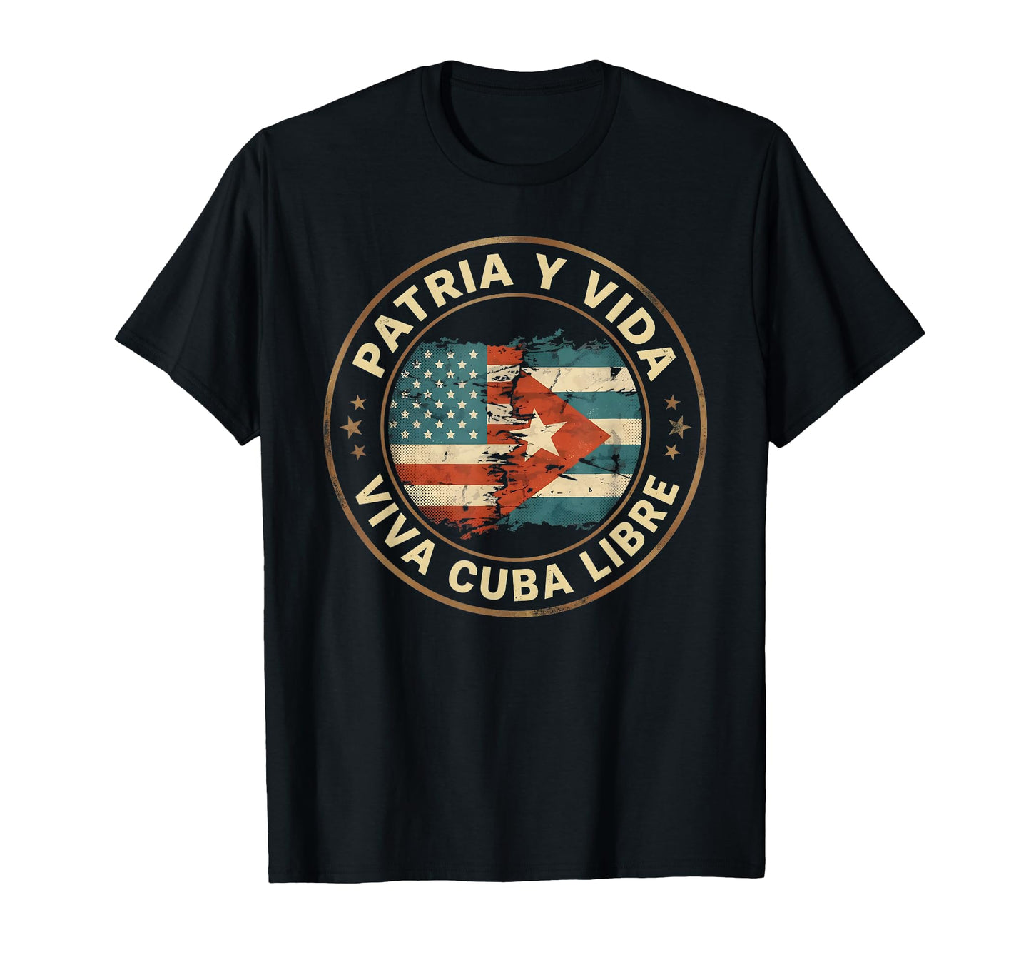 Patria Y Vida Cuba Libertad T-Shirt - Casual Everyday Wear Men Women - T-Shirt, Sweatshirt, Hoodie