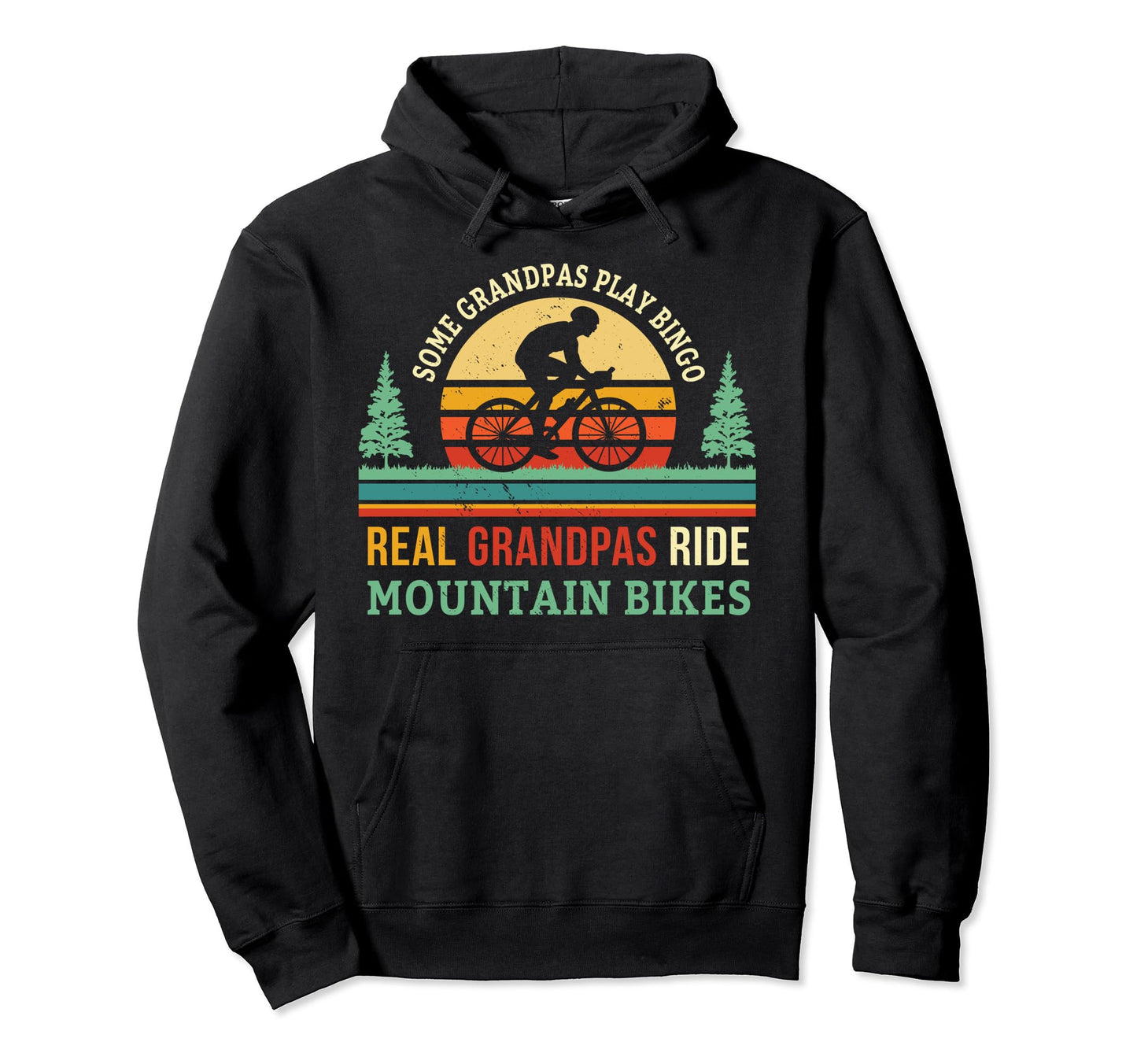 Grandpa Dirt Bike Gift Dad Dirtbike Gifts Hoodie - Unique Graphic Unisex - T-Shirt, Sweatshirt, Hoodie