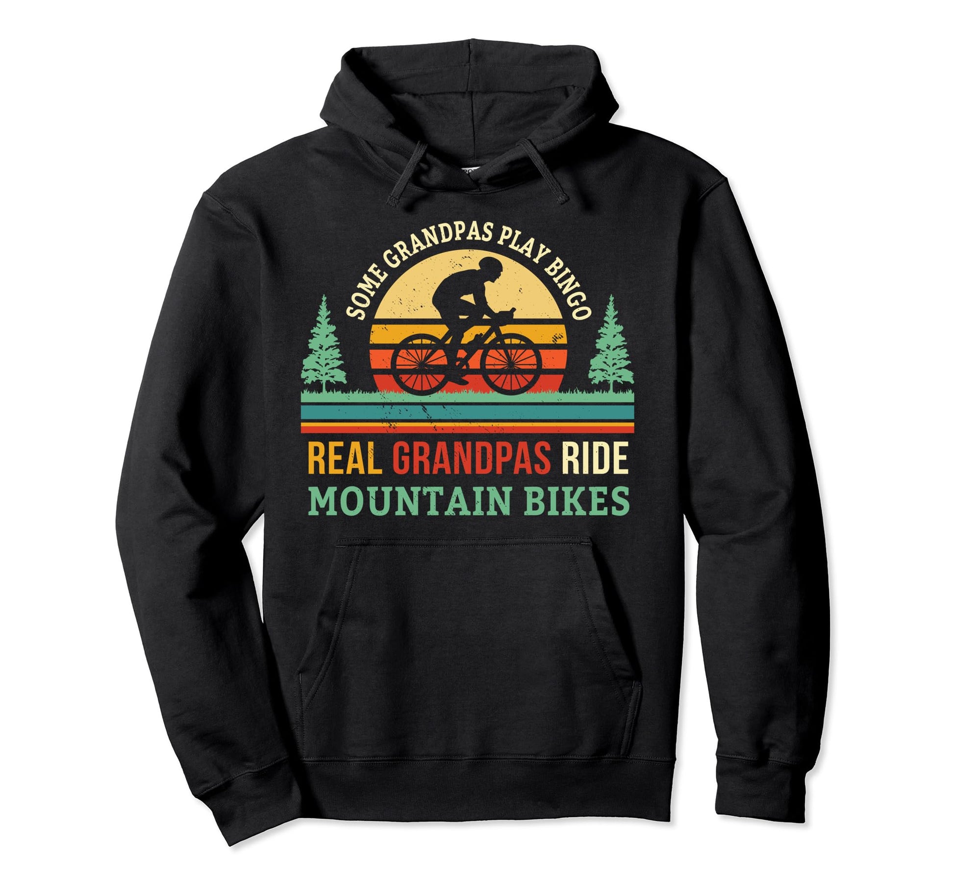 Grandpa Dirt Bike Gift Dad Dirtbike Gifts Hoodie - Unique Graphic Unisex - T-Shirt, Sweatshirt, Hoodie
