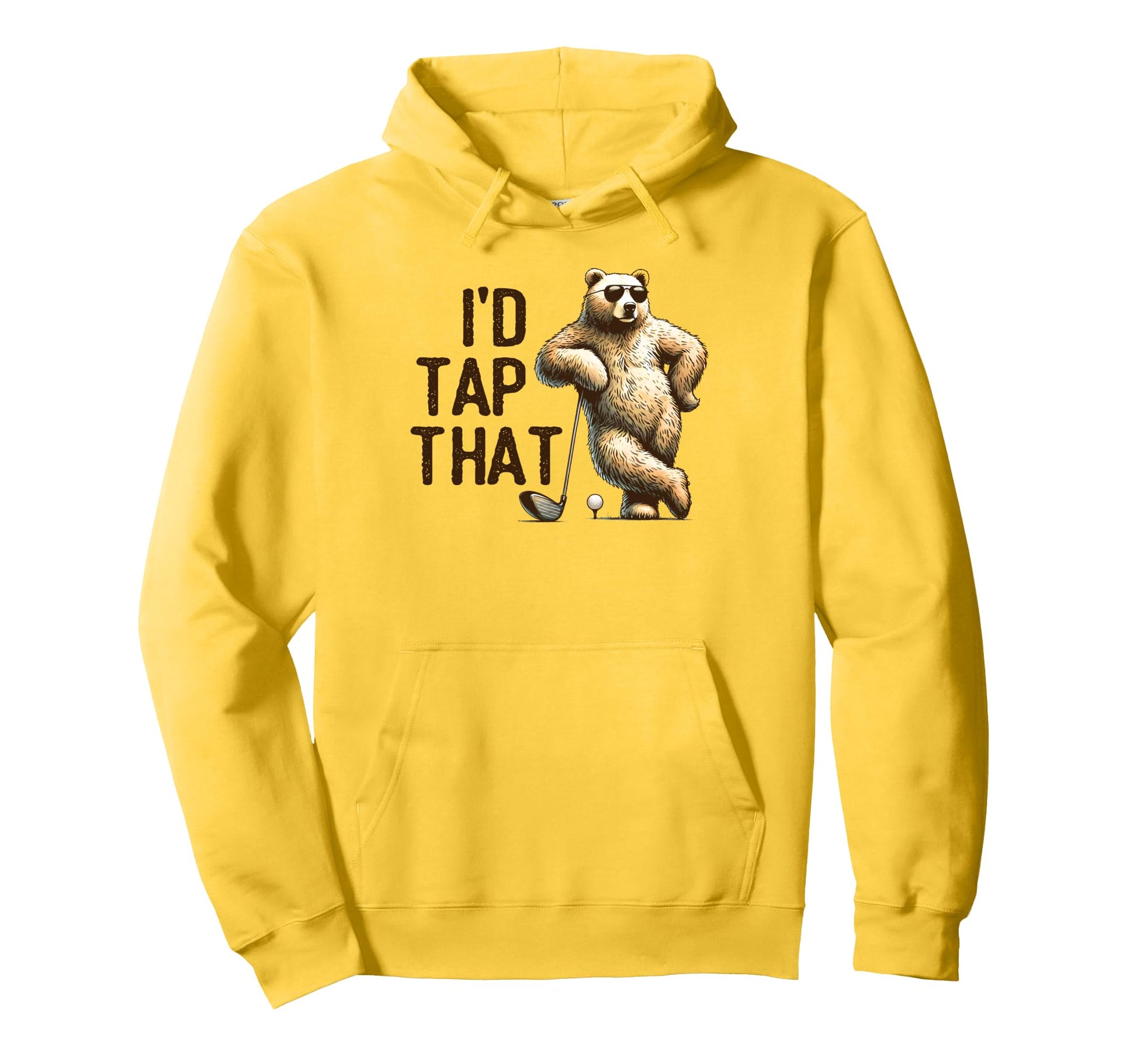 Golf Player Golfing Dad Golfer Par Time Hoodie - Trendy Graphic Men Women - T-Shirt, Sweatshirt, Hoodie
