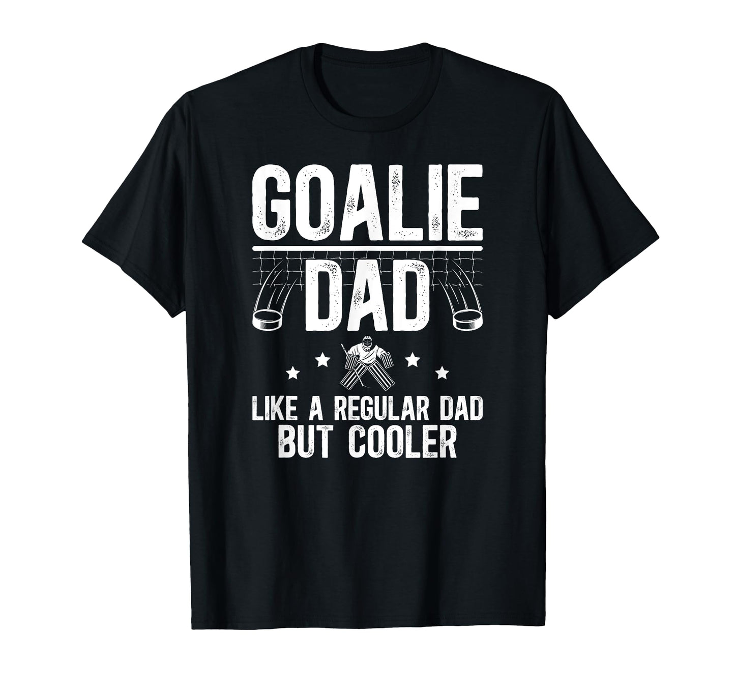 Hockey Goalie Dad Definition Dad T-Shirt - Minimalist Print for Adults - T-Shirt, Sweatshirt, Hoodie