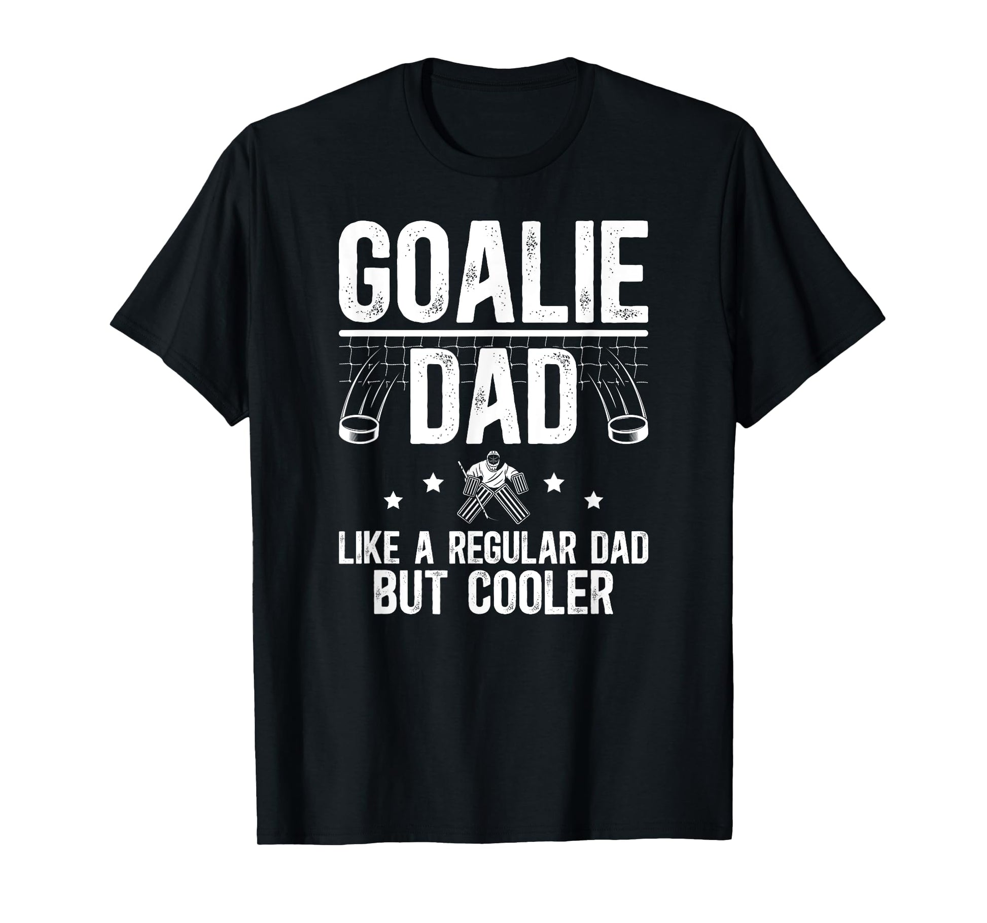 Hockey Goalie Dad Definition Dad T-Shirt - Minimalist Print for Adults - T-Shirt, Sweatshirt, Hoodie